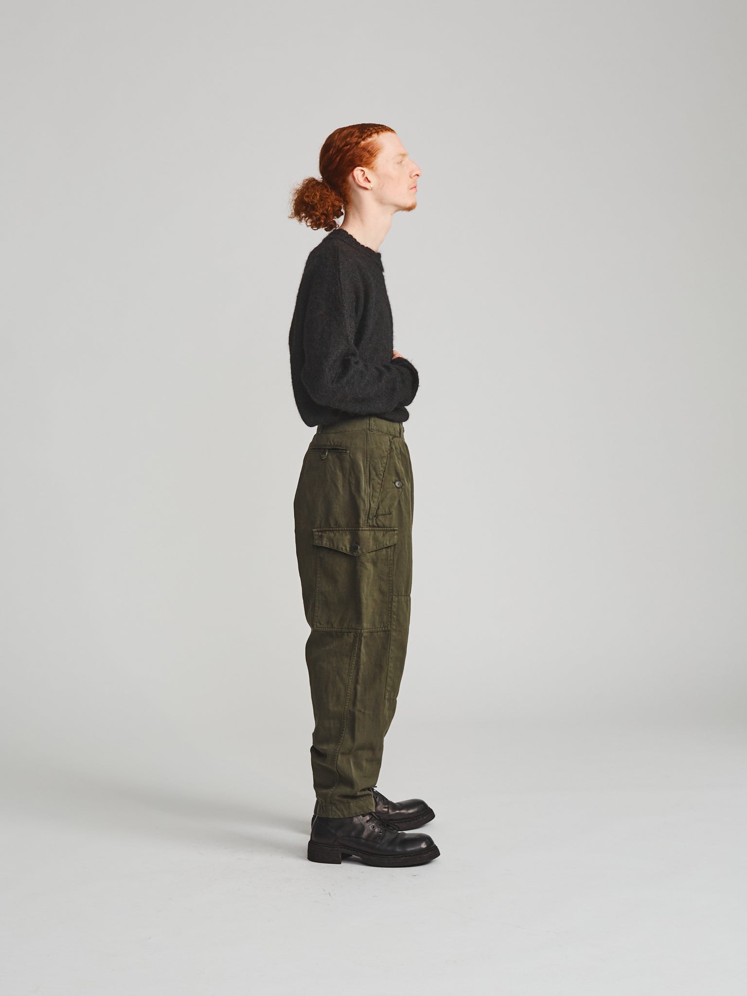 MUPO PANT - BIG 2/2 - DARK KHAKI