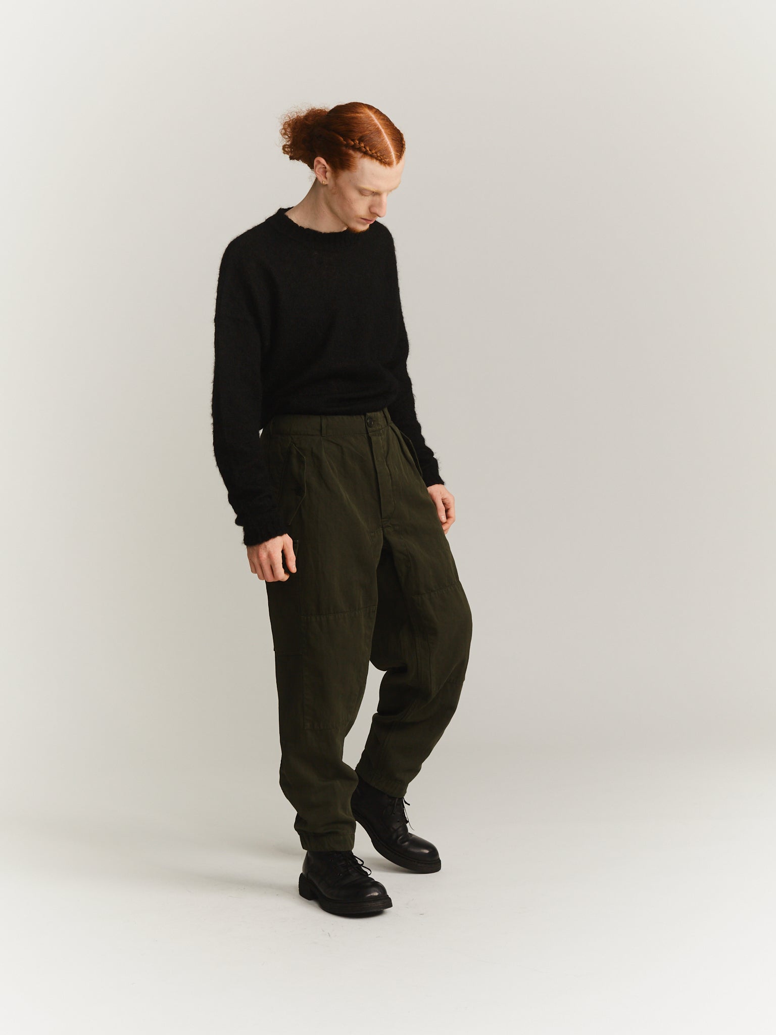MUPO PANT - BIG 2/2 - DARK KHAKI