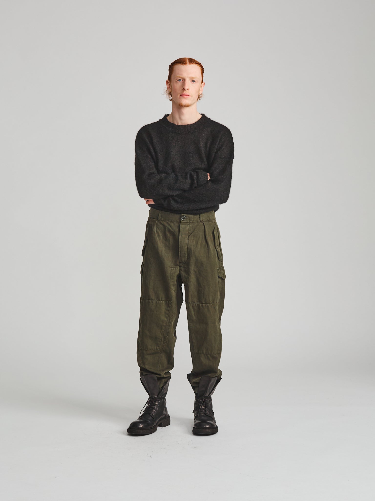 MUPO PANT - BIG 2/2 - DARK KHAKI