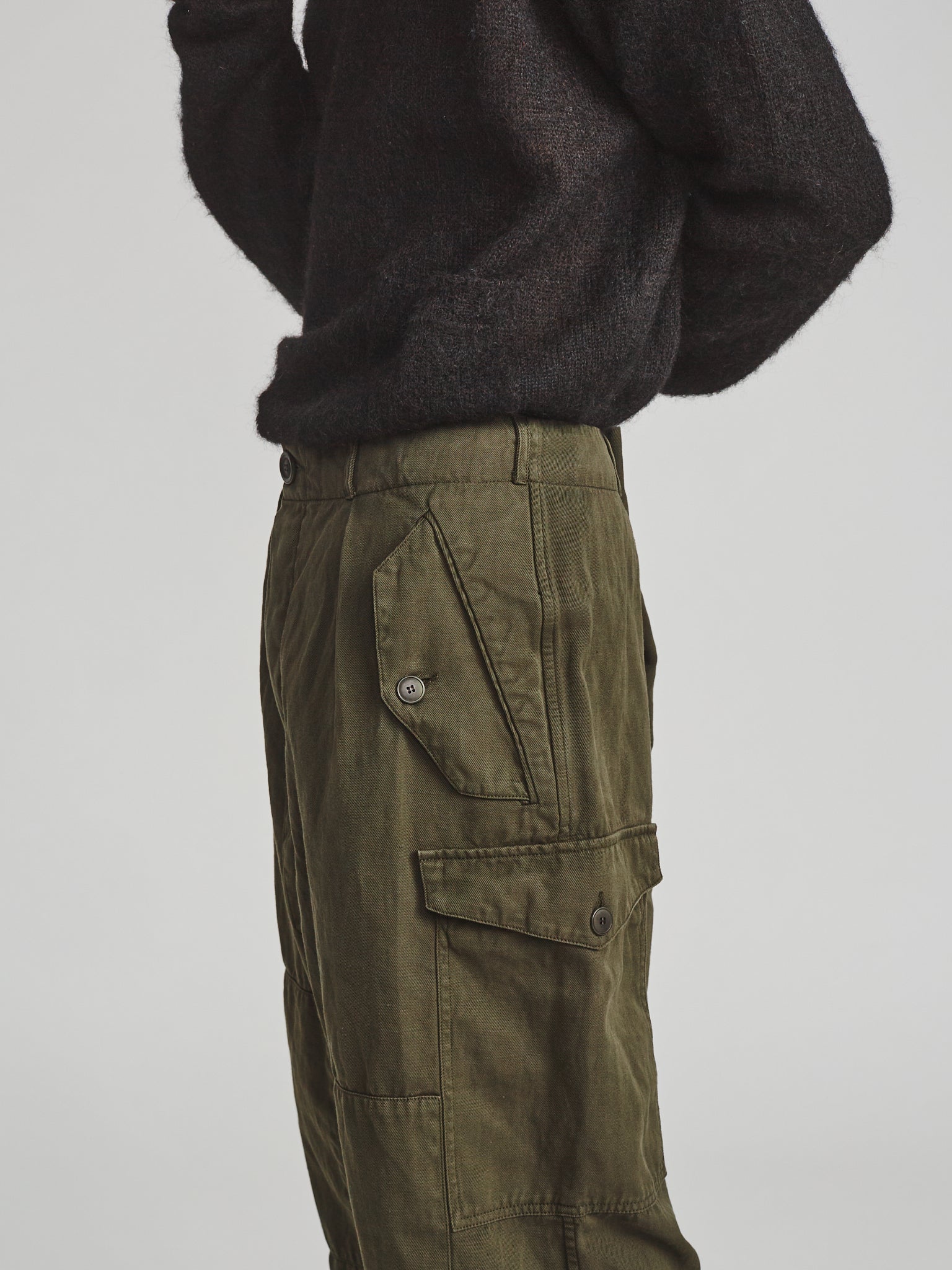 MUPO PANT - BIG 2/2 - DARK KHAKI