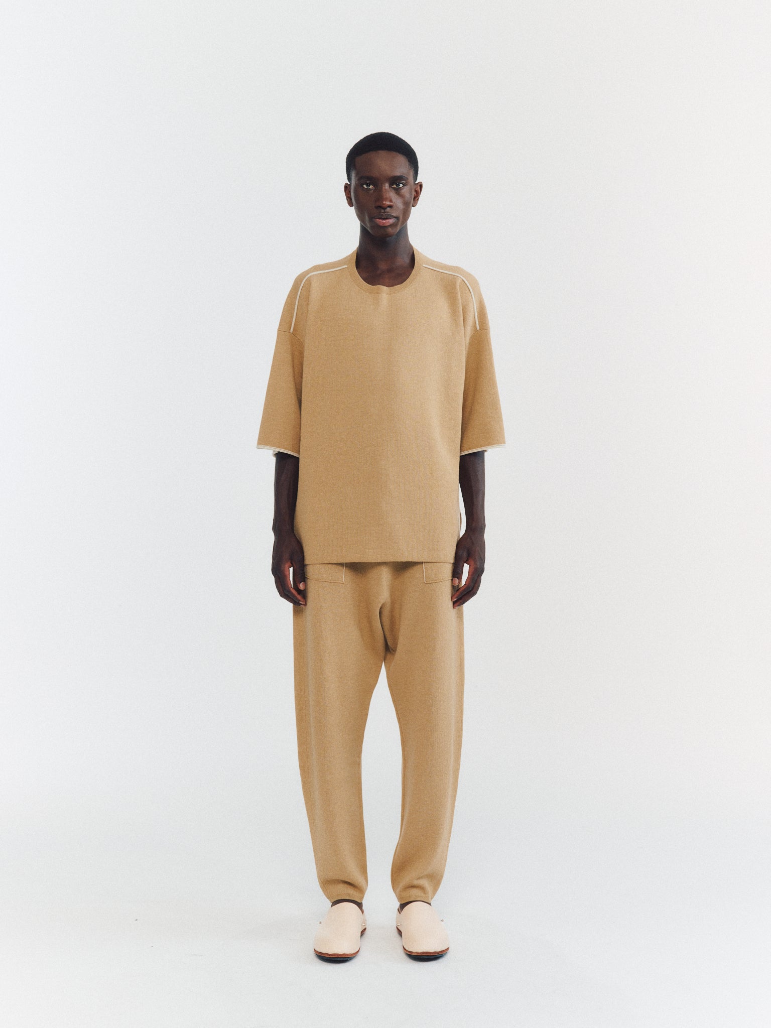 T-SHIRT - SOFTY DOUBLE - BEIGE