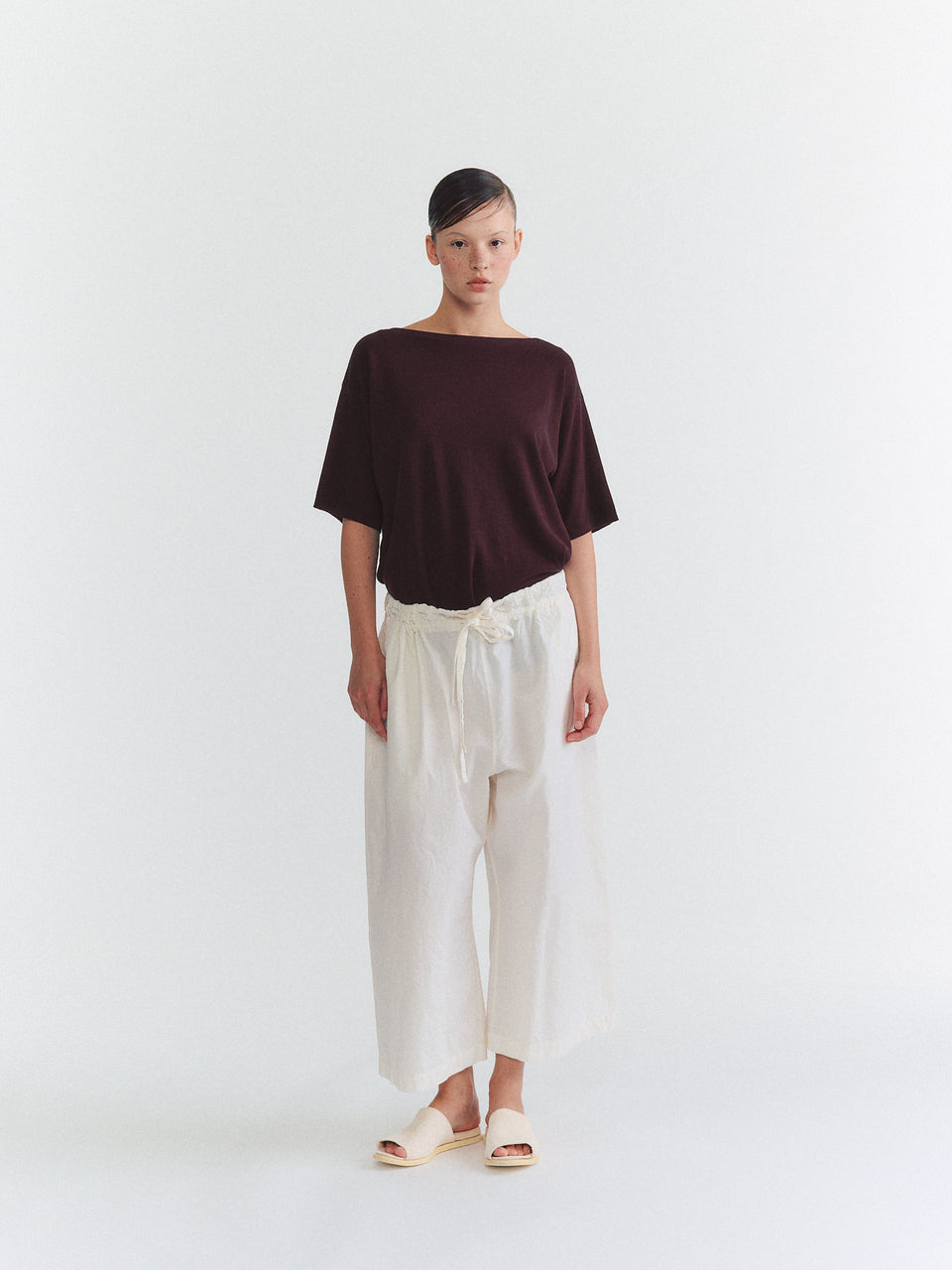 PANTALON DANEMARK - PAPER COT - OFF WHITE