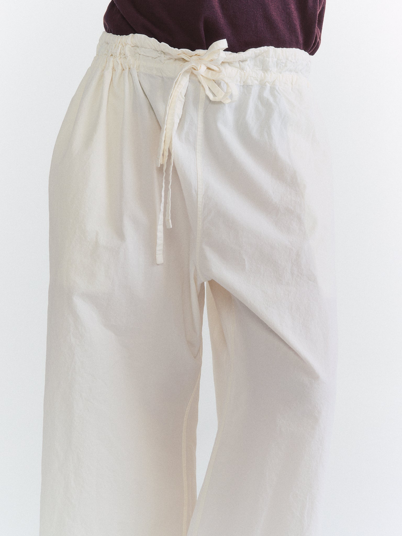 DENMARK PANT - PAPER COT - OFF WHITE