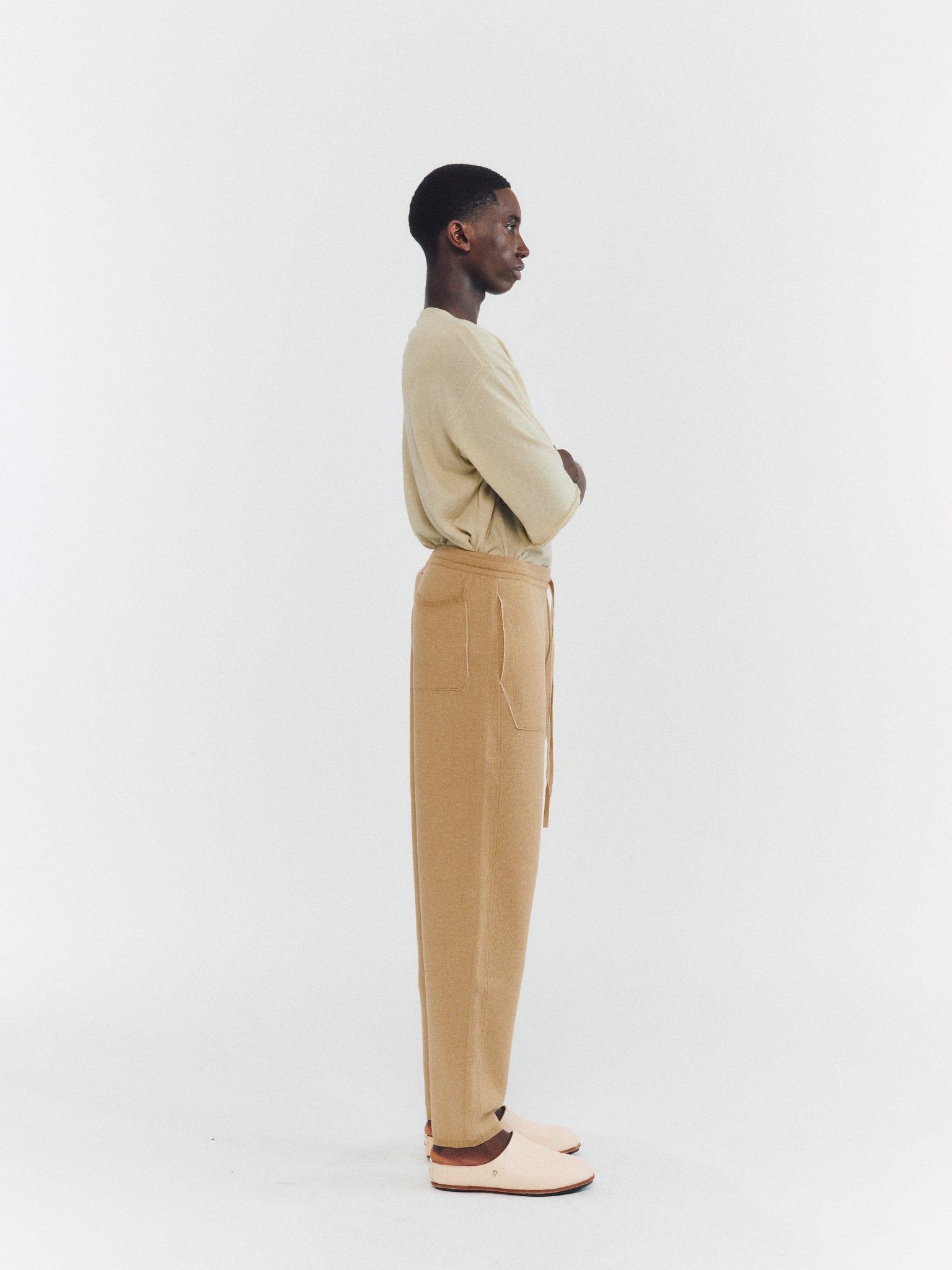 PANTALON - SOFTY DOUBLE - BEIGE