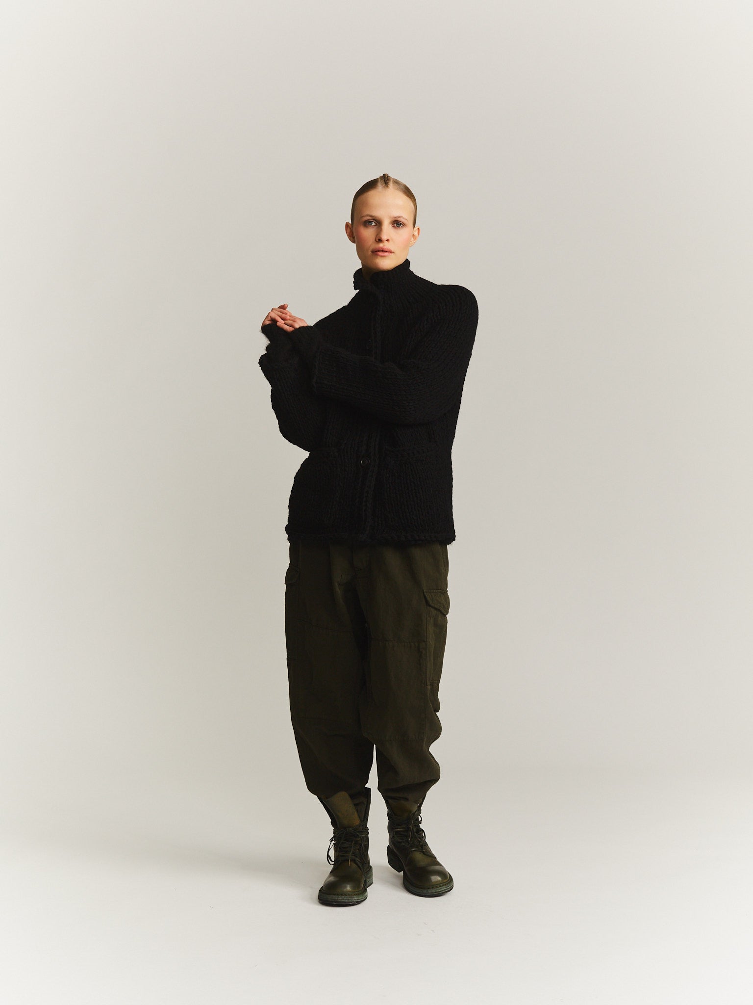 CARDIGAN - SO WOOL - BLACK