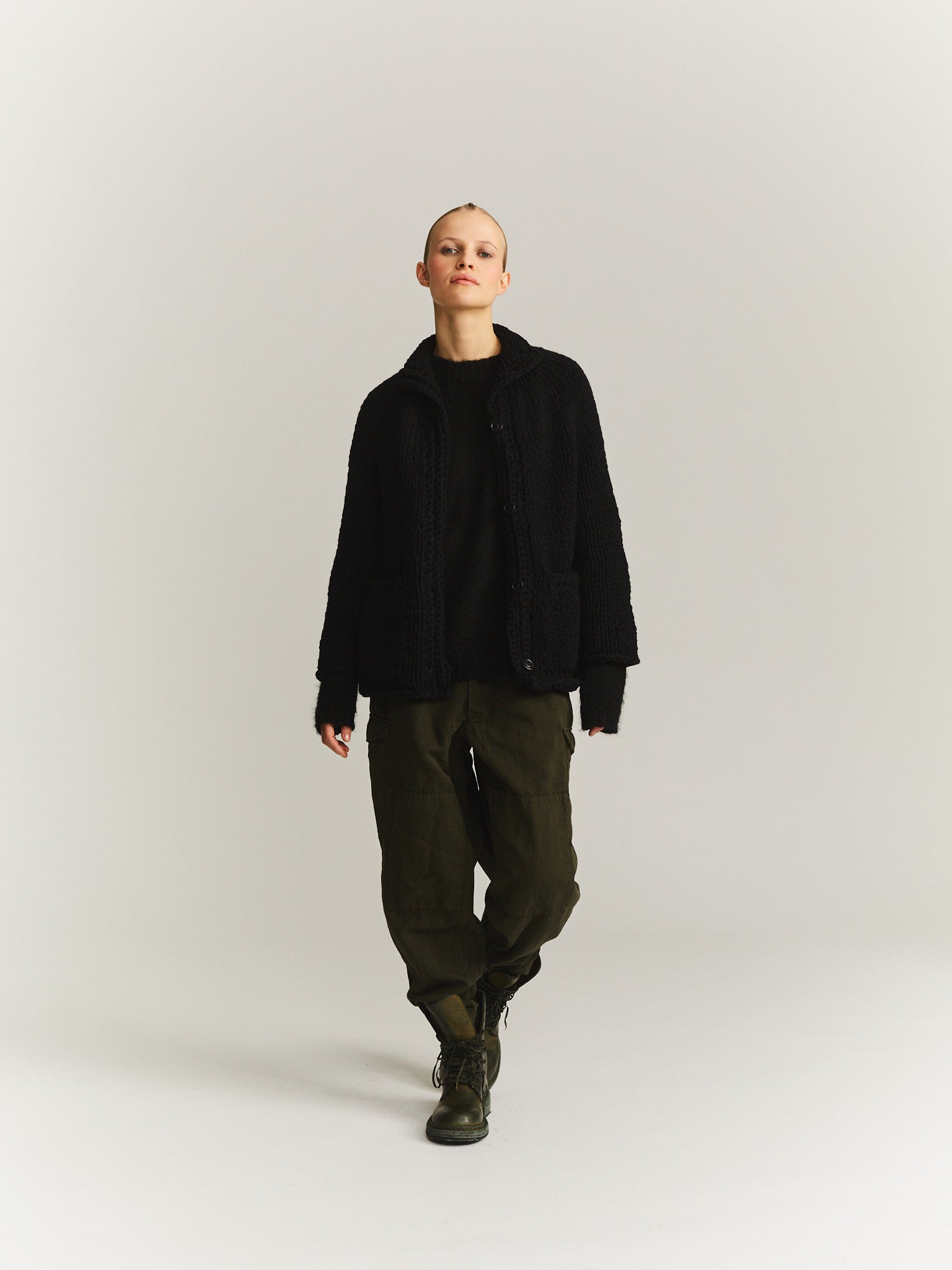 CARDIGAN - SO WOOL - BLACK