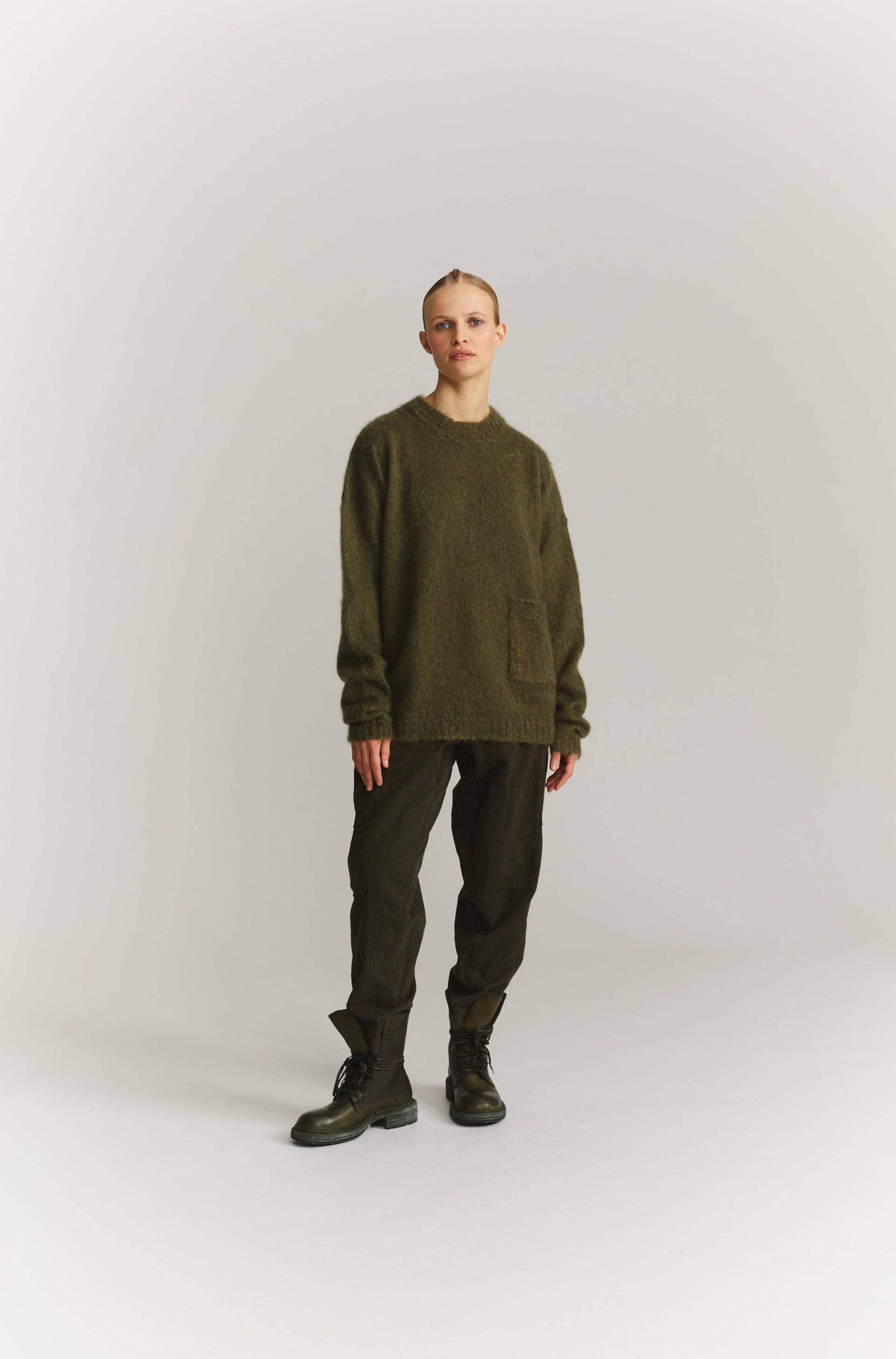 JUMPER - MOHAIR - KHAKI