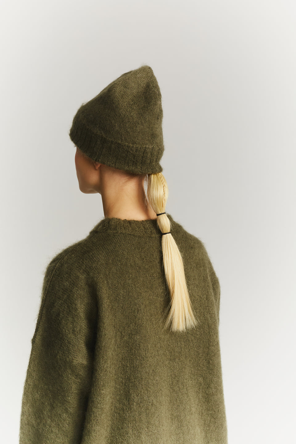 JUMPER - MOHAIR - KHAKI