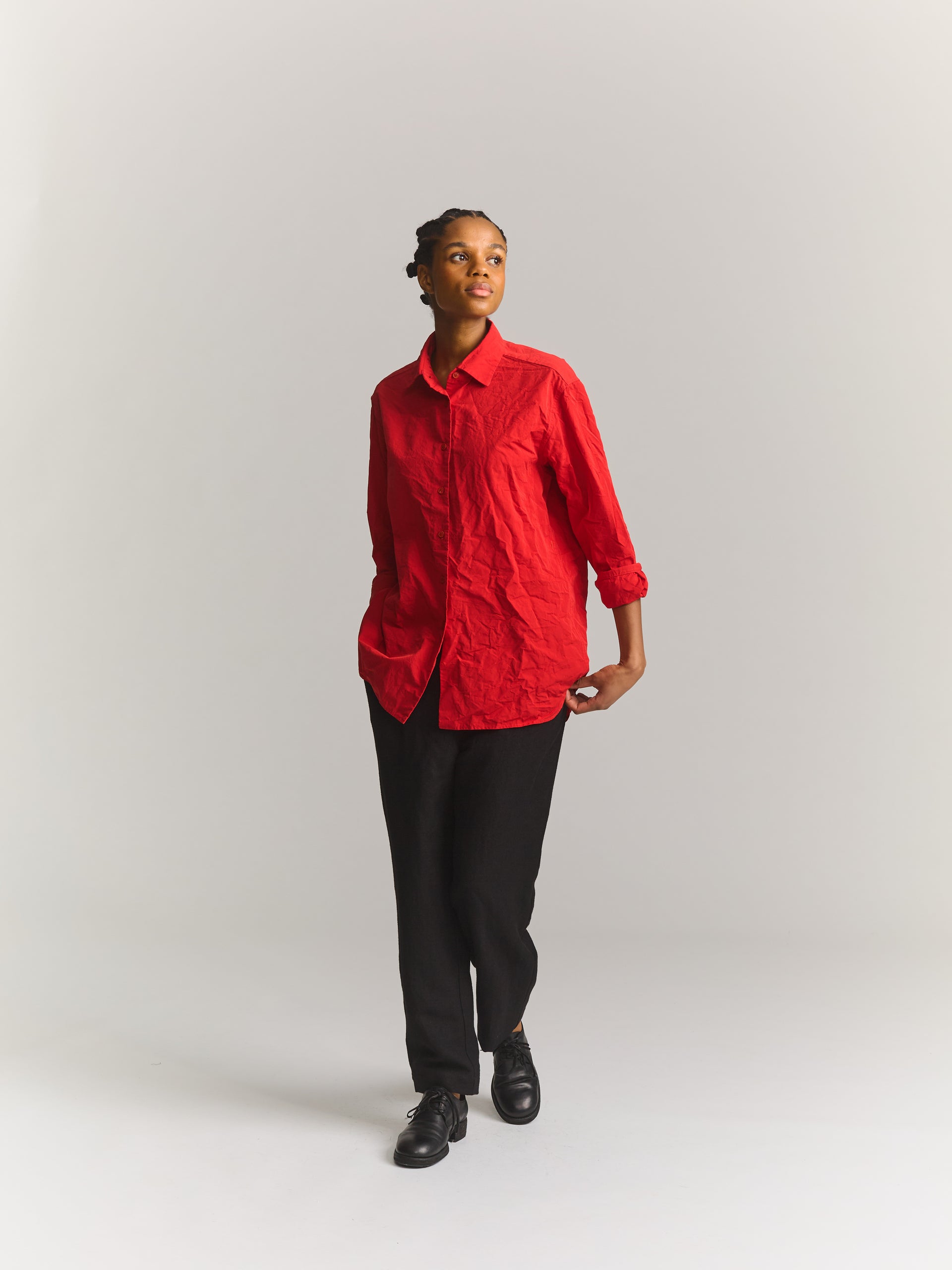 BIG RACCOURCIE SHIRT - PAPER COT - LIPPY