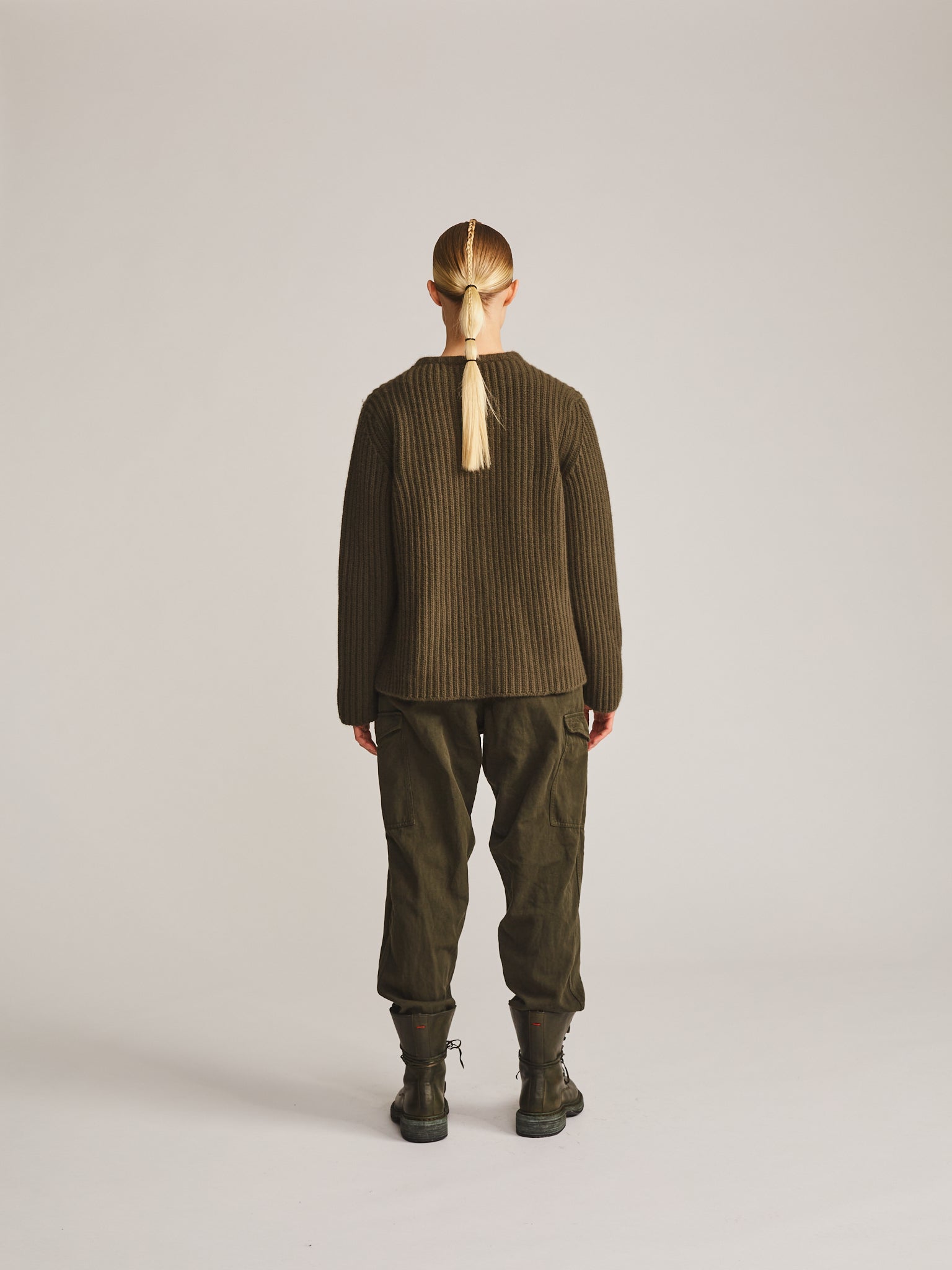 CARDIGAN - LAMO - KHAKI