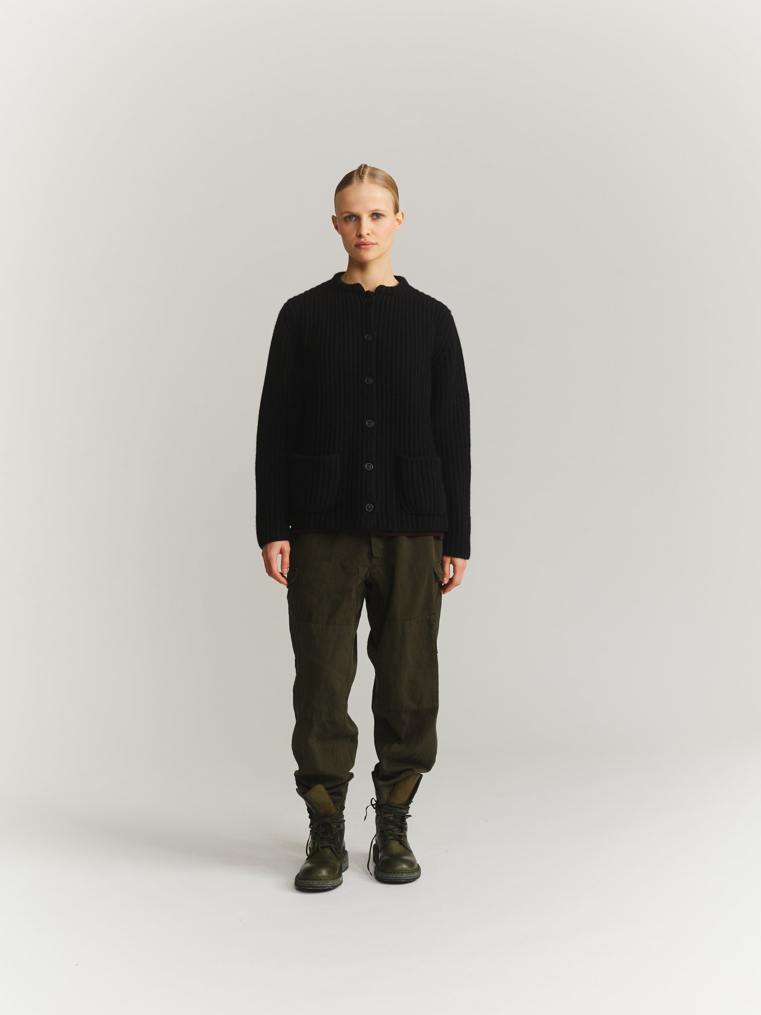 CARDIGAN - LAMO - NOIR