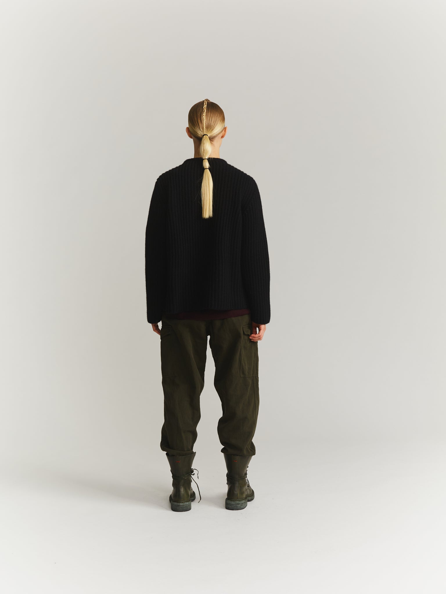 CARDIGAN - LAMO - NOIR