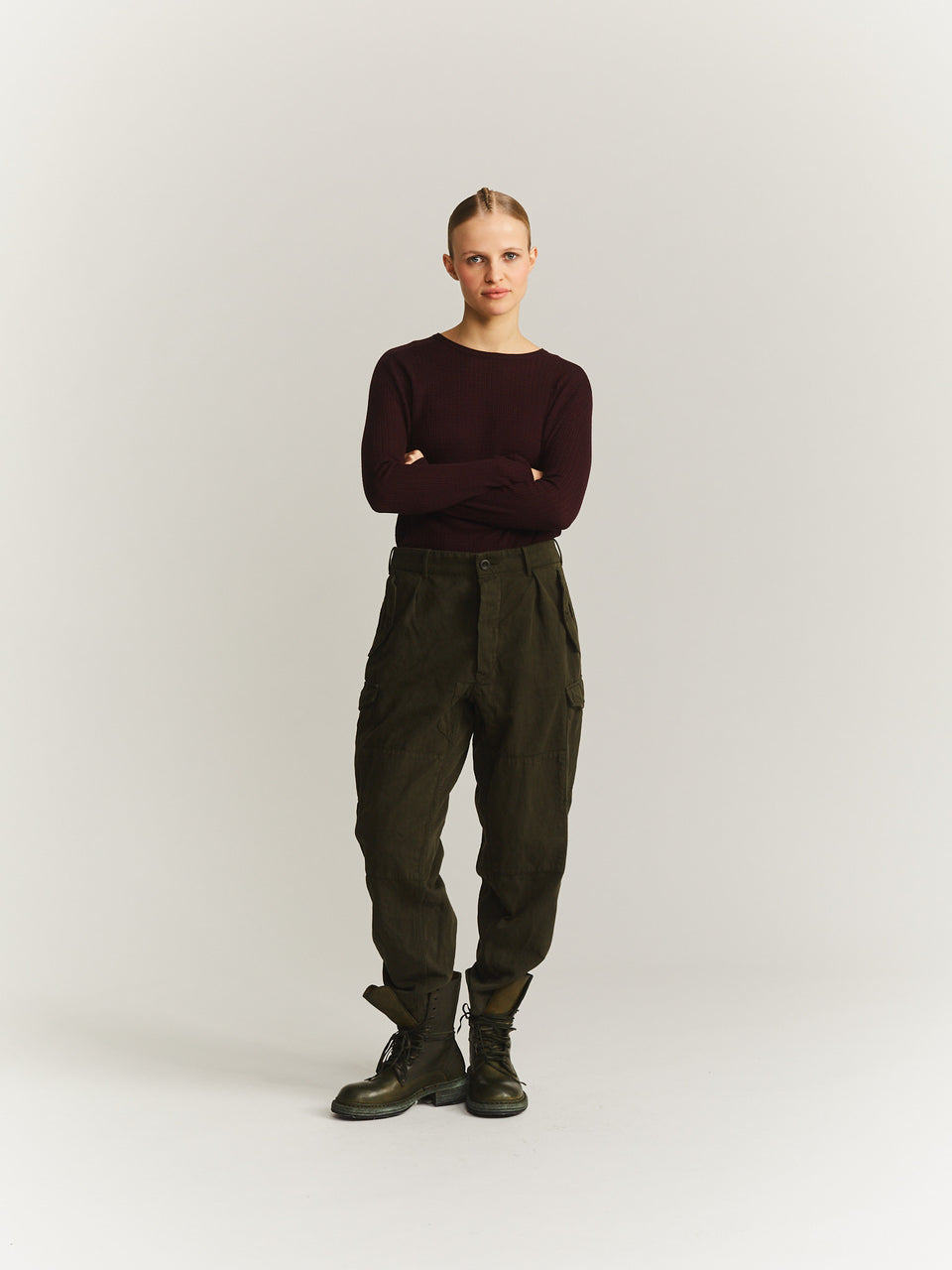 PANTALON MUPO - BIG 2/2 - KAKI FONCÉ