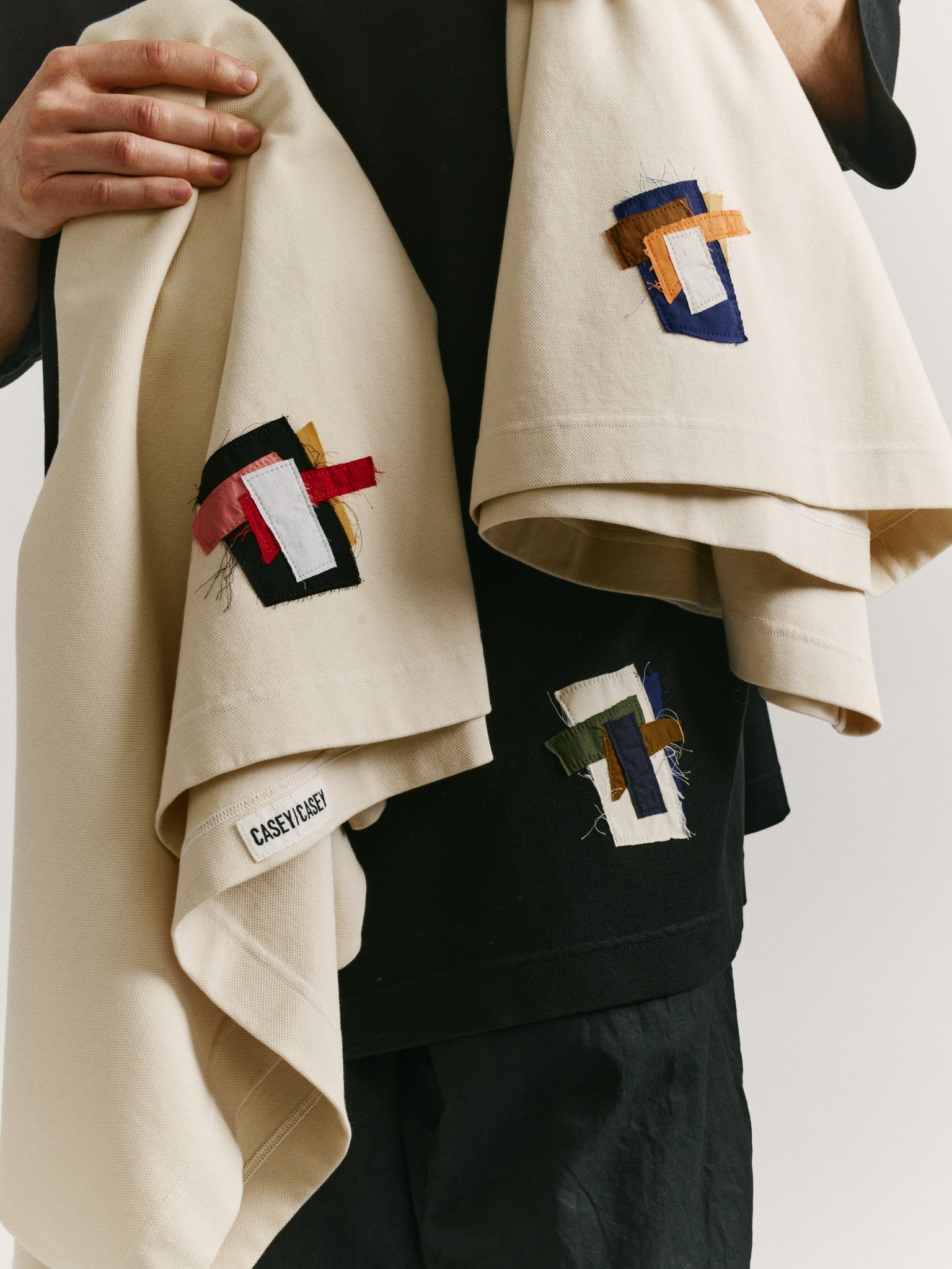 FELIX PATCH TSHIRT - PIQUE JERSEY - OFF WHITE