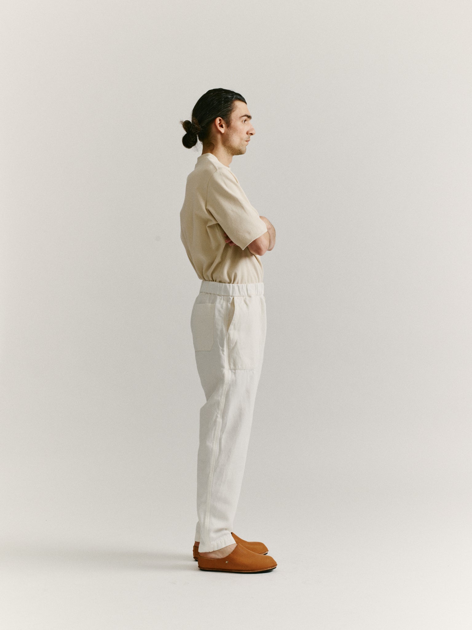 JOG AH MILITAIRE PANT - CLEANY - OFF WHITE – Casey Casey