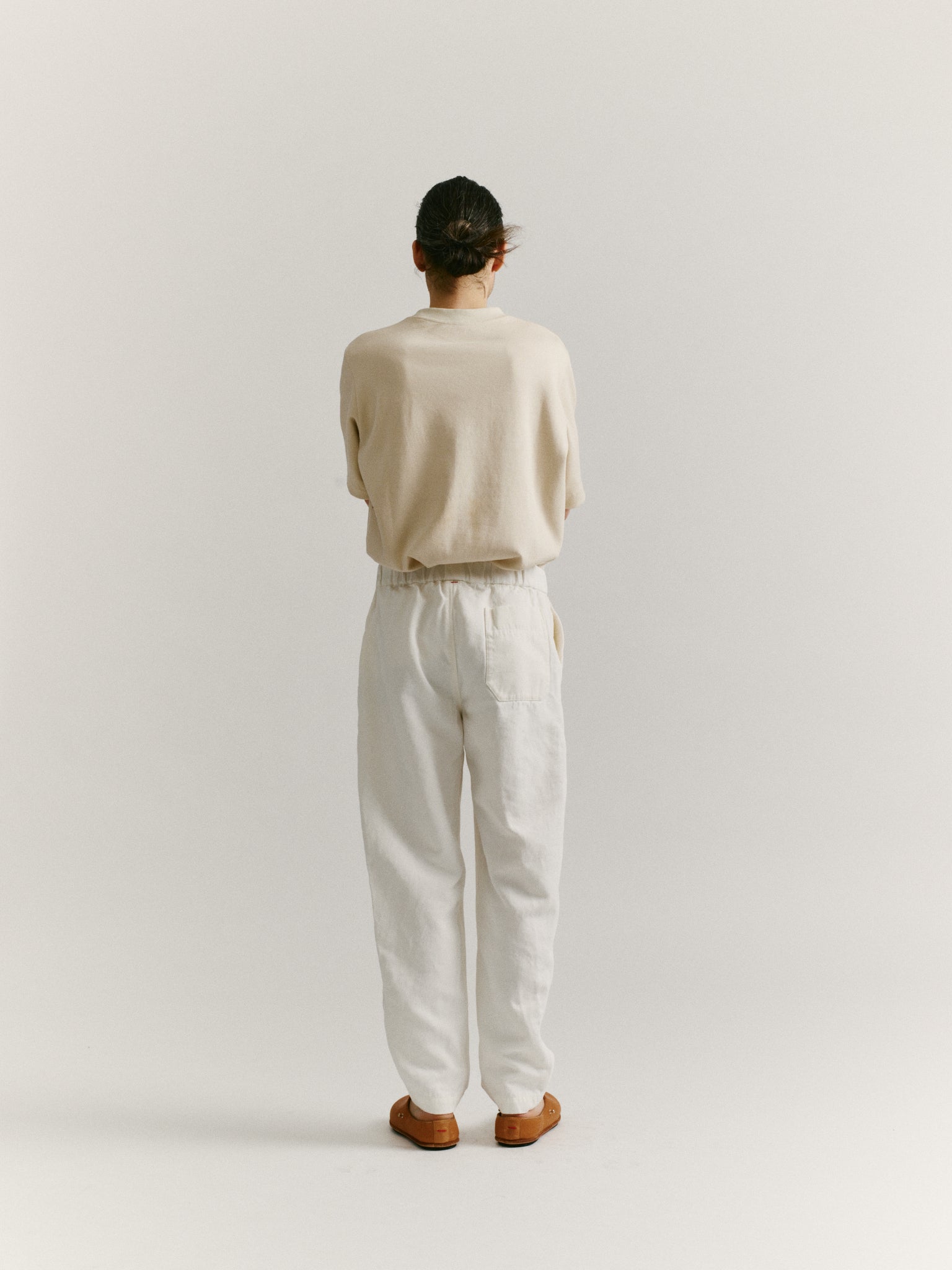 JOG AH MILITAIRE PANT - CLEANY - OFF WHITE