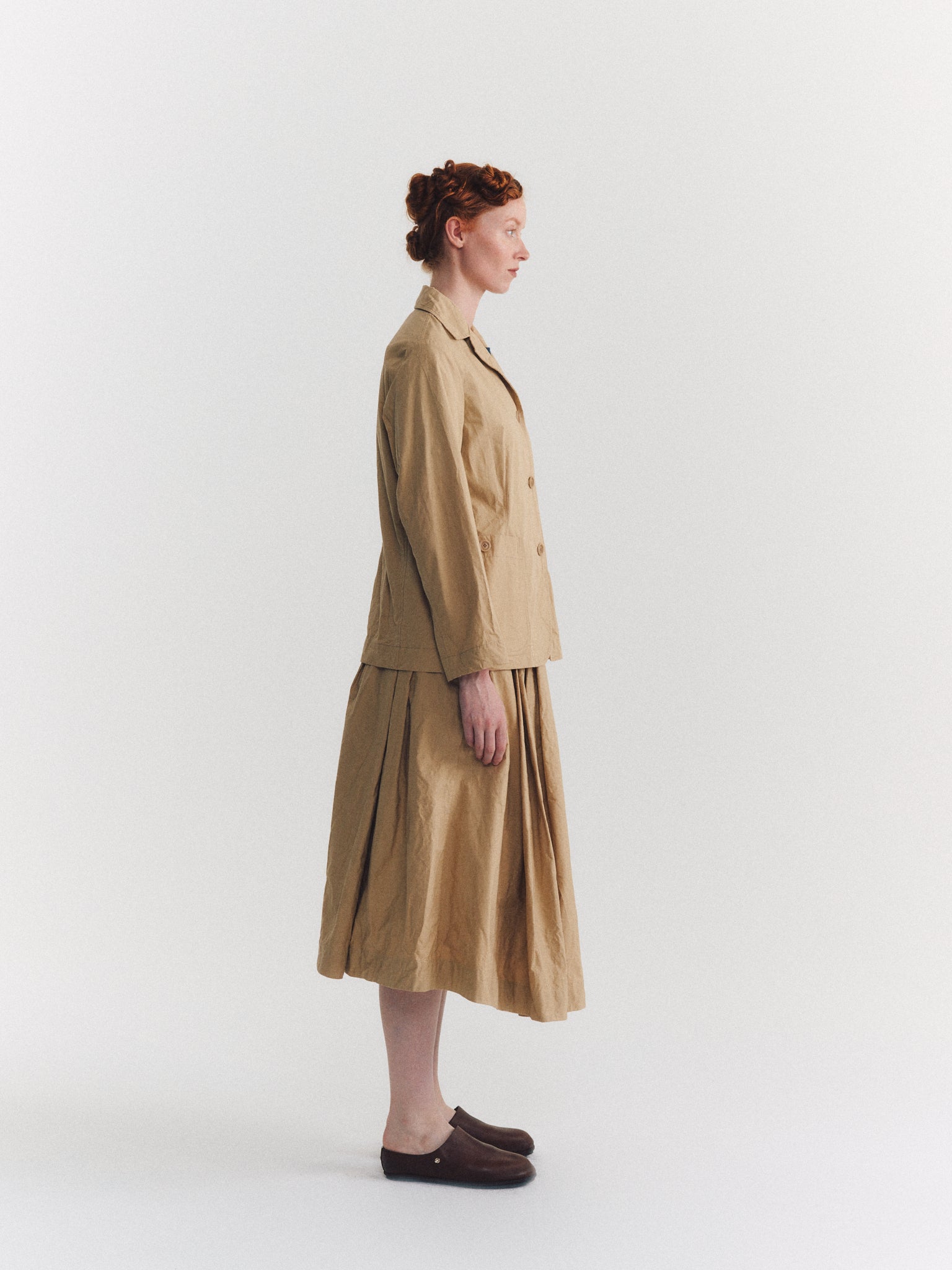 VESTE ANNABELLE - TOUGH POPLIN - BEIGE