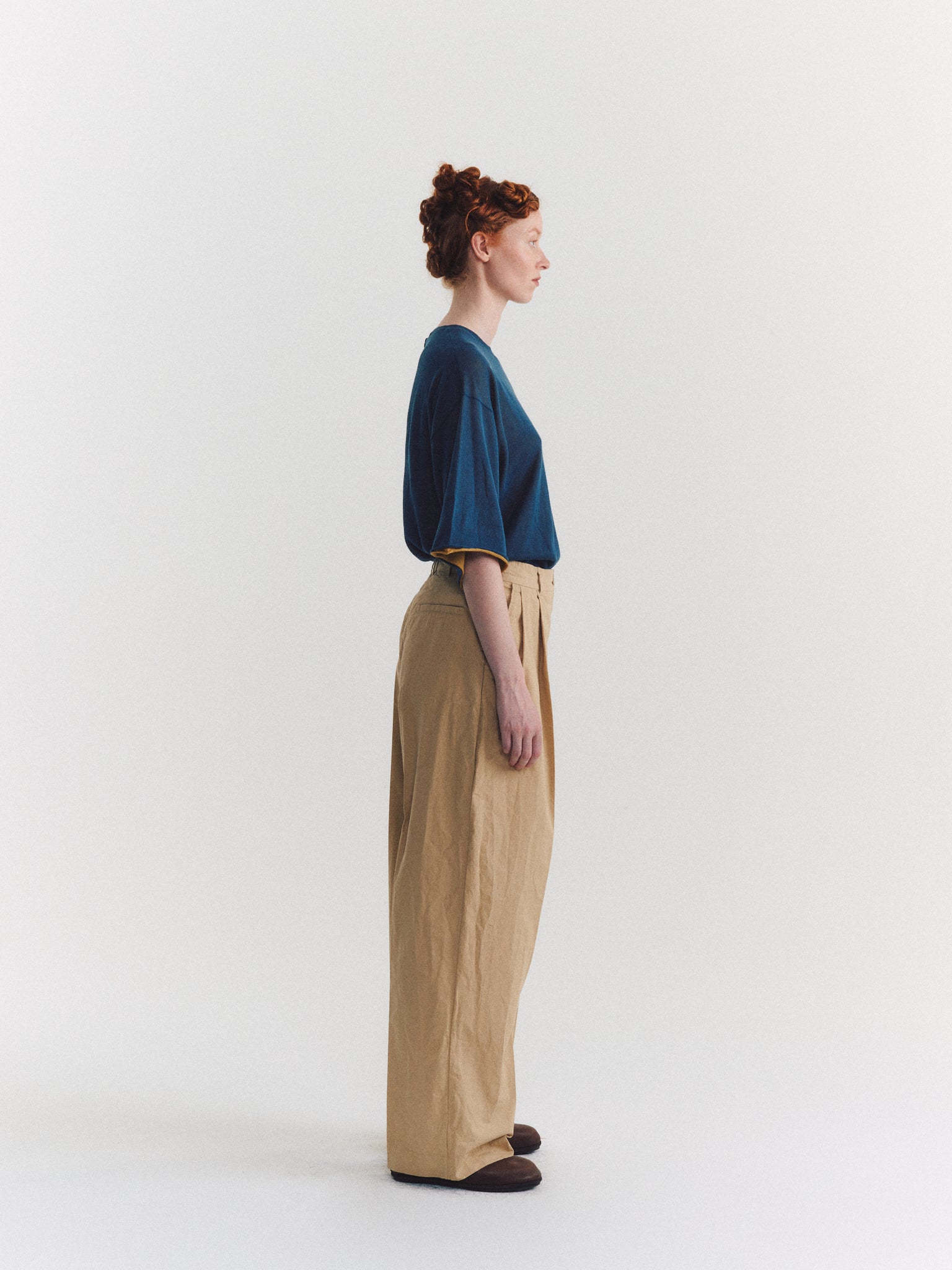 SIENNA PANT - TOUGH POPLIN - BEIGE