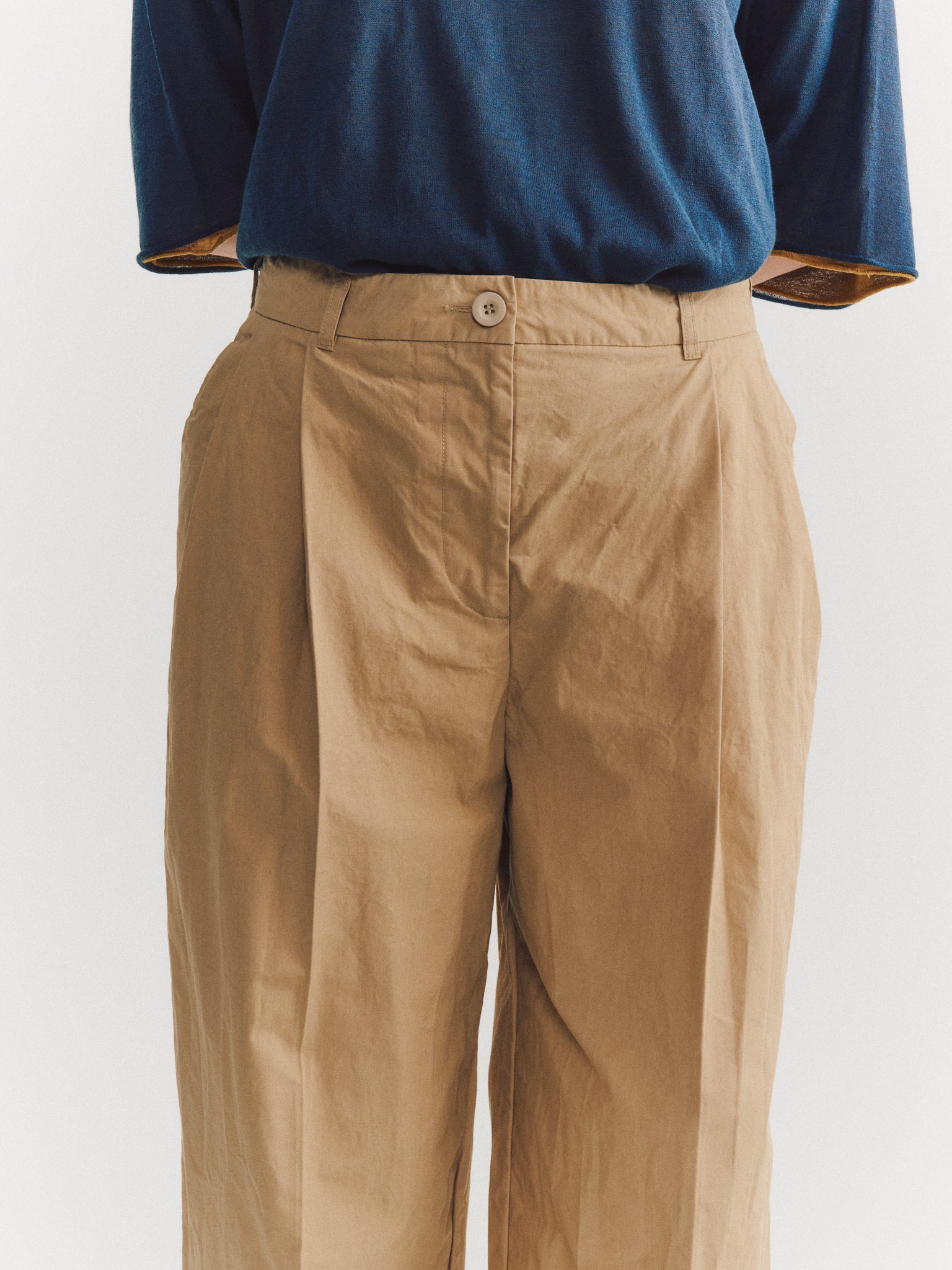 SIENNA PANT - TOUGH POPLIN - BEIGE