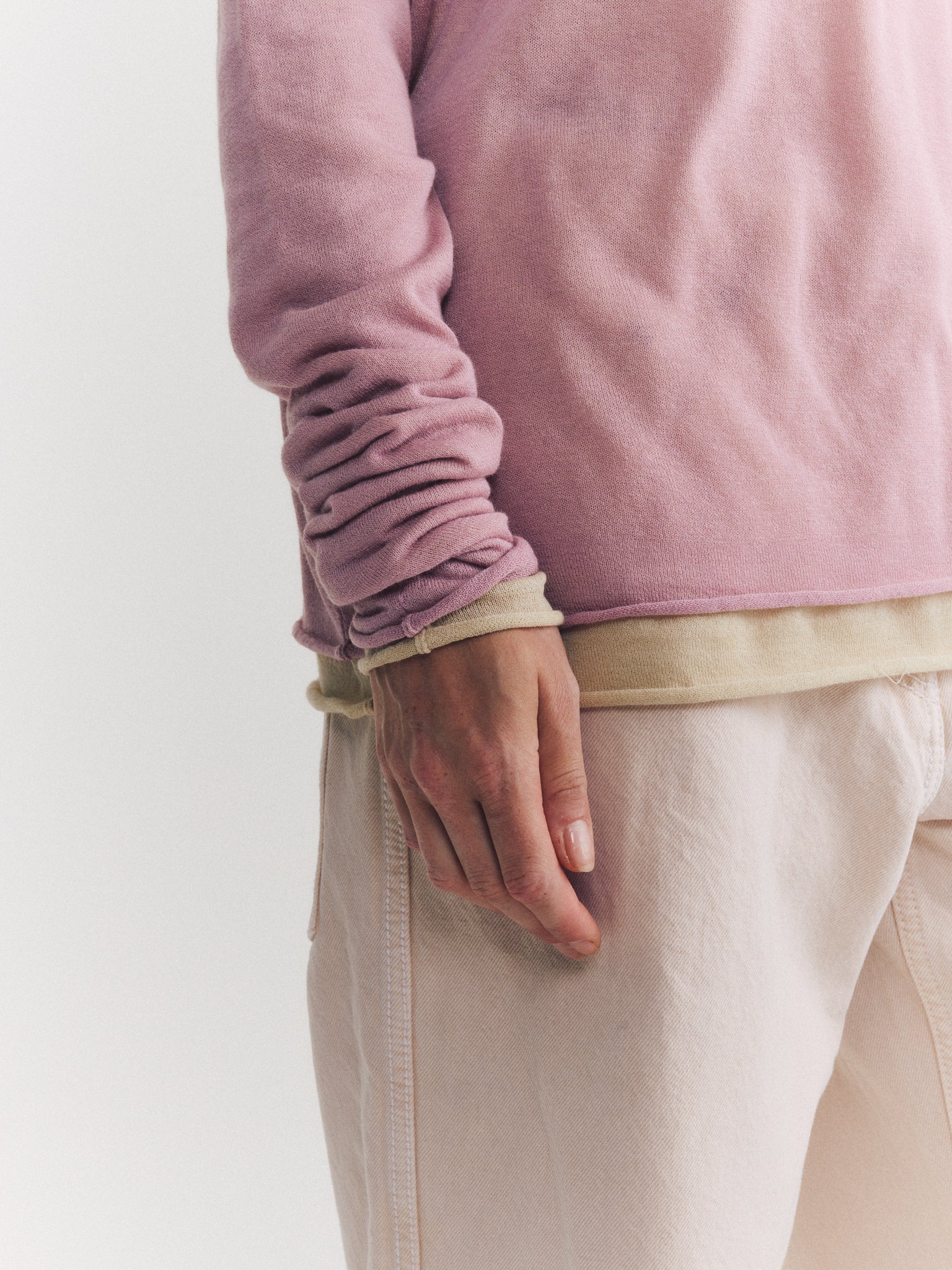 JUMPER - ULTRA LIGHT DOUBLE - PINK/PISTACHIO