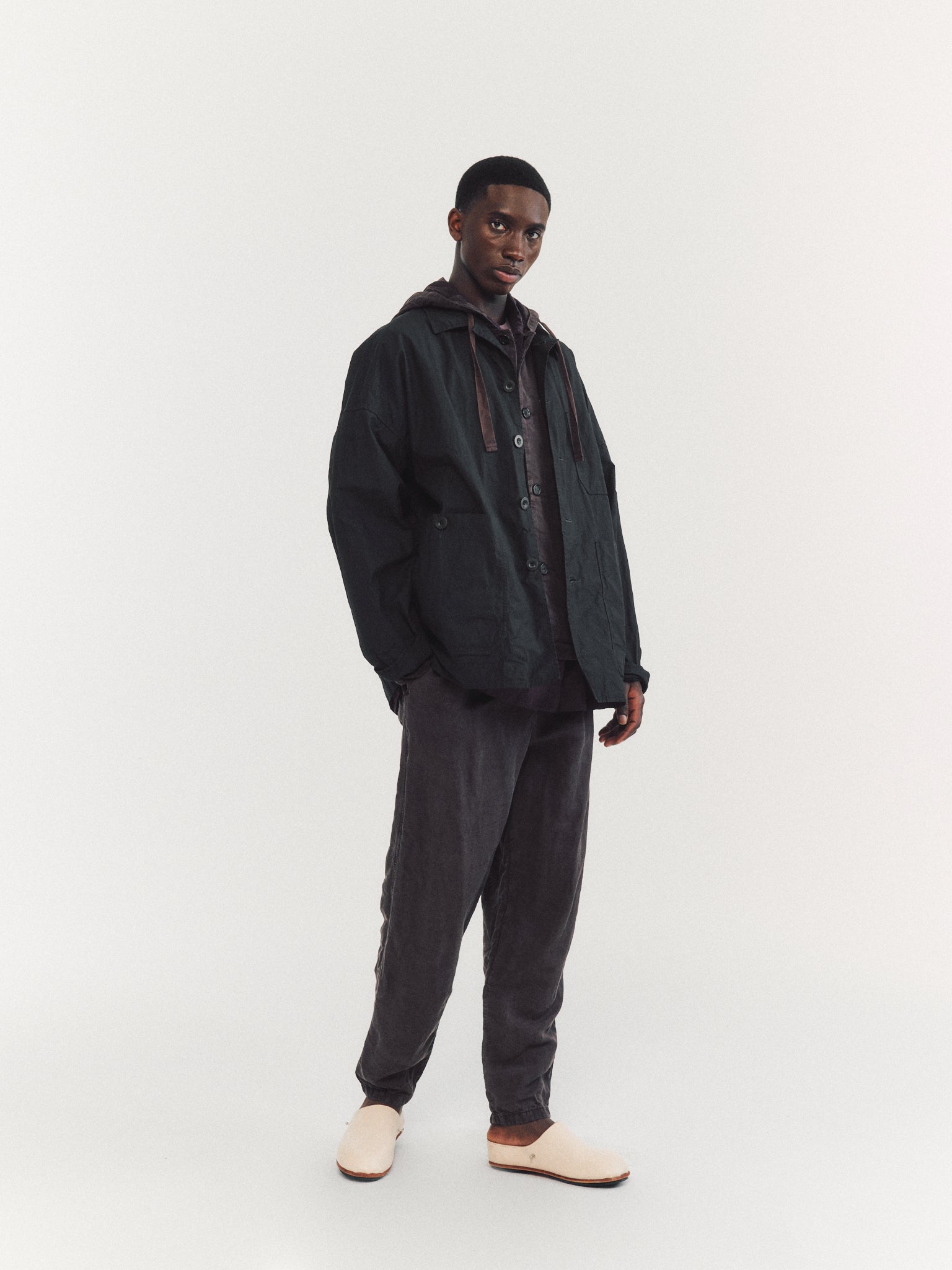 VESTE DE TRAVAIL HIGA - PIGMENT  WAX  - MARRON