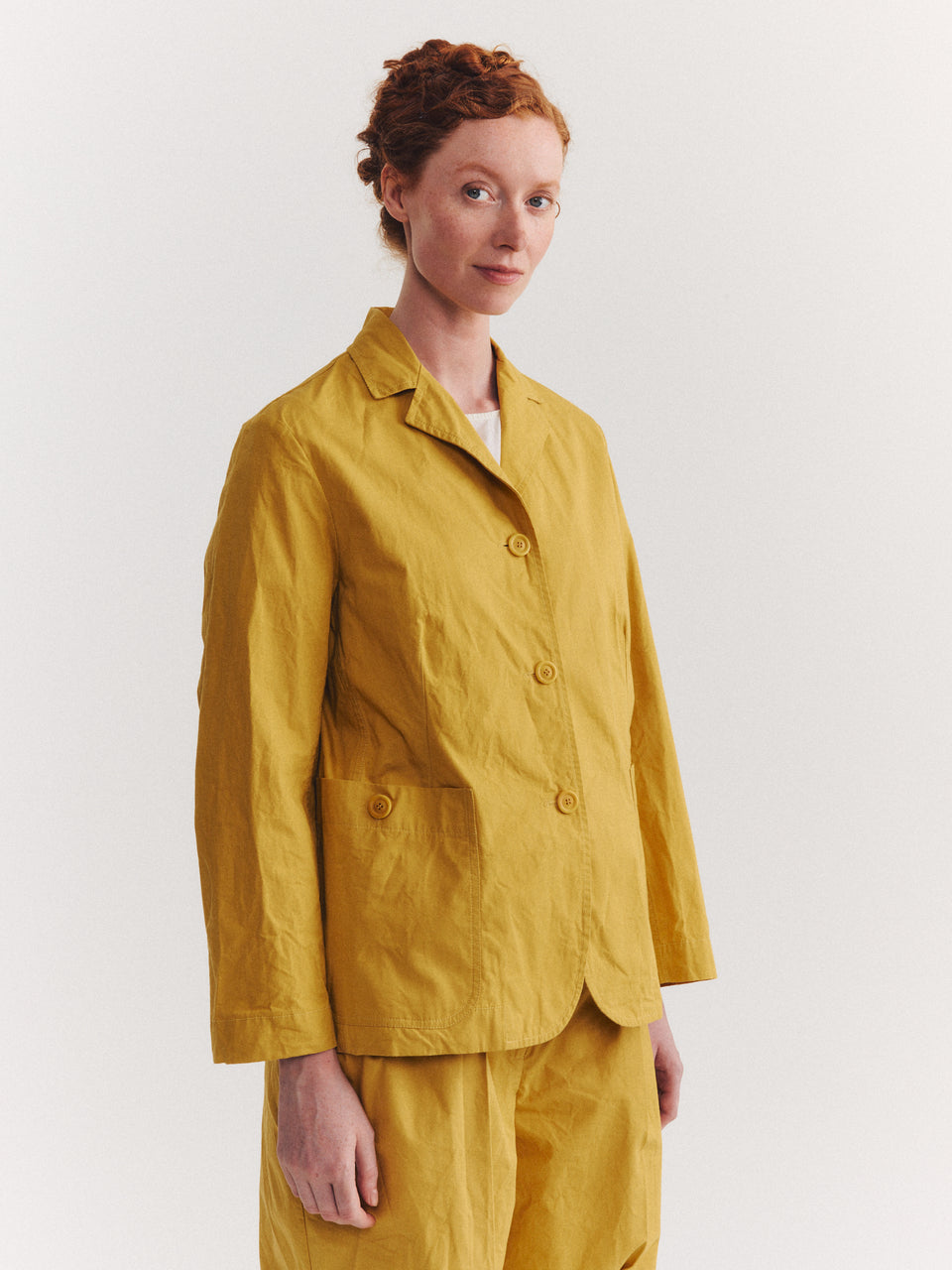 ANNABELLE JACKET - TOUGH POPLIN - TANGO