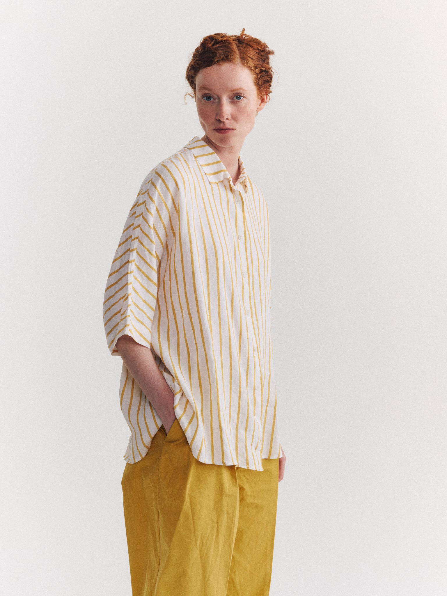 WAGA SS SHIRT - LINEY - STRIPE 1