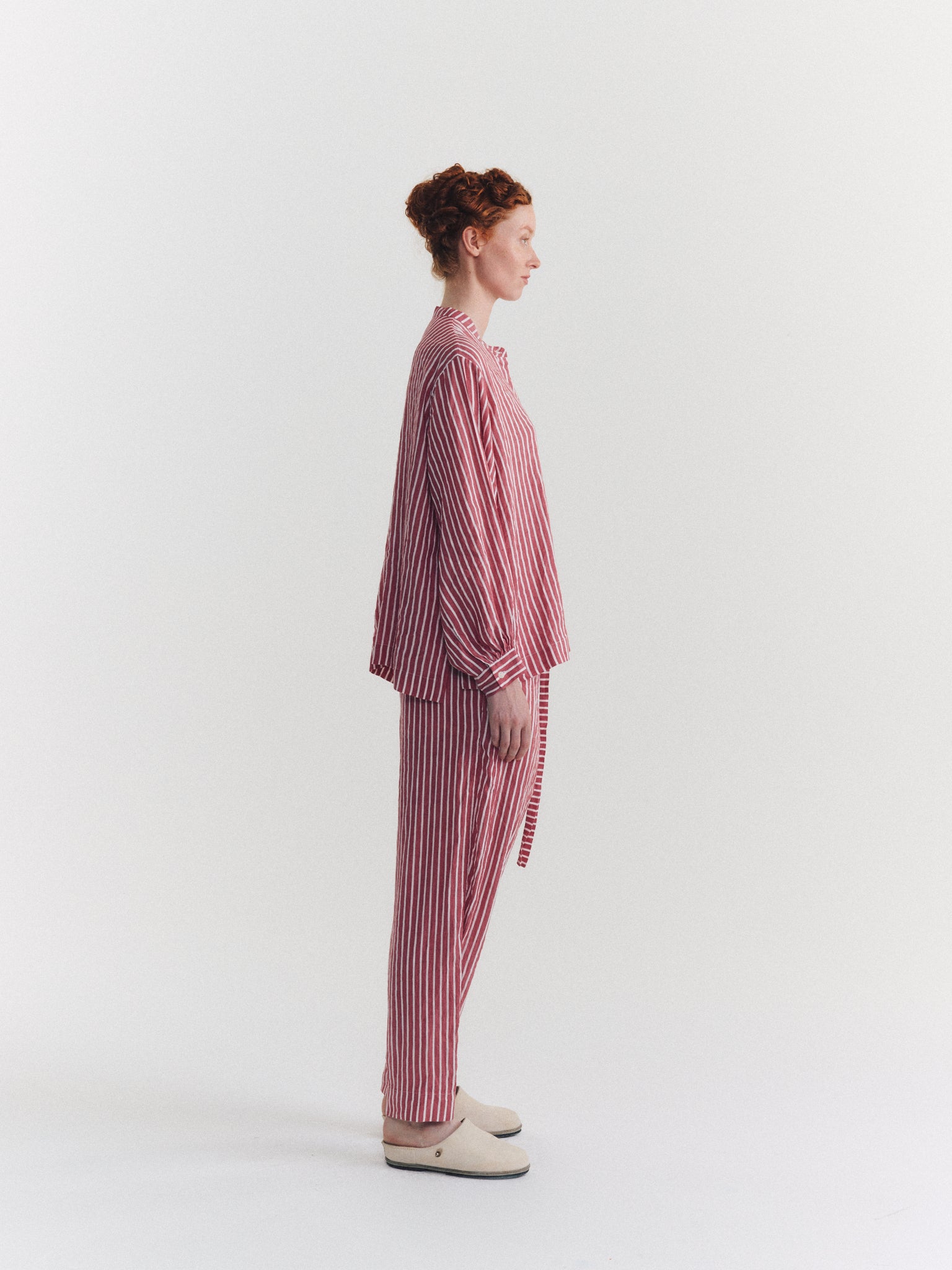 BIGGY GRANDAD SHIRT - LINEY - STRIPE 2