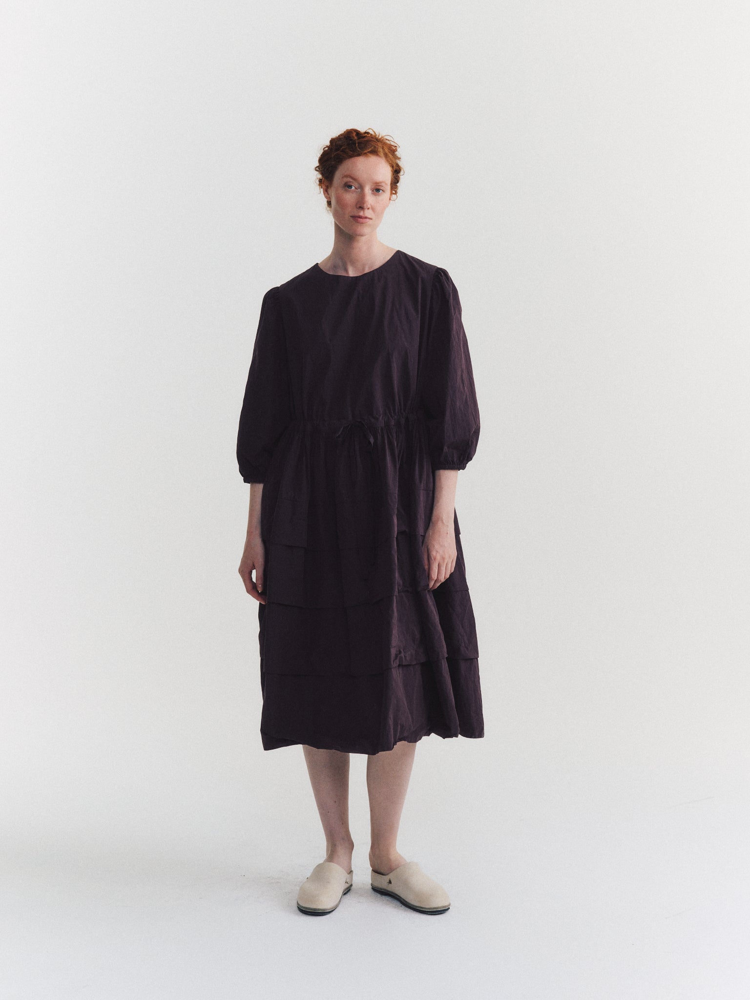 HORIZON DRESS - TAFFCOT - WINE