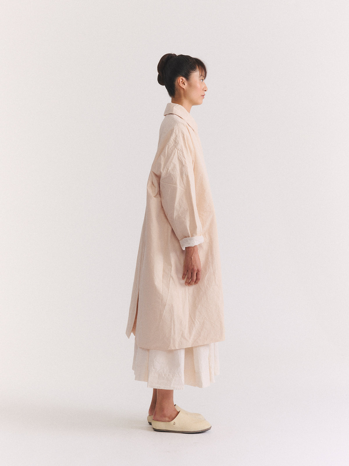 BIG BLOBBY COAT - TOUGH COT - NATURAL