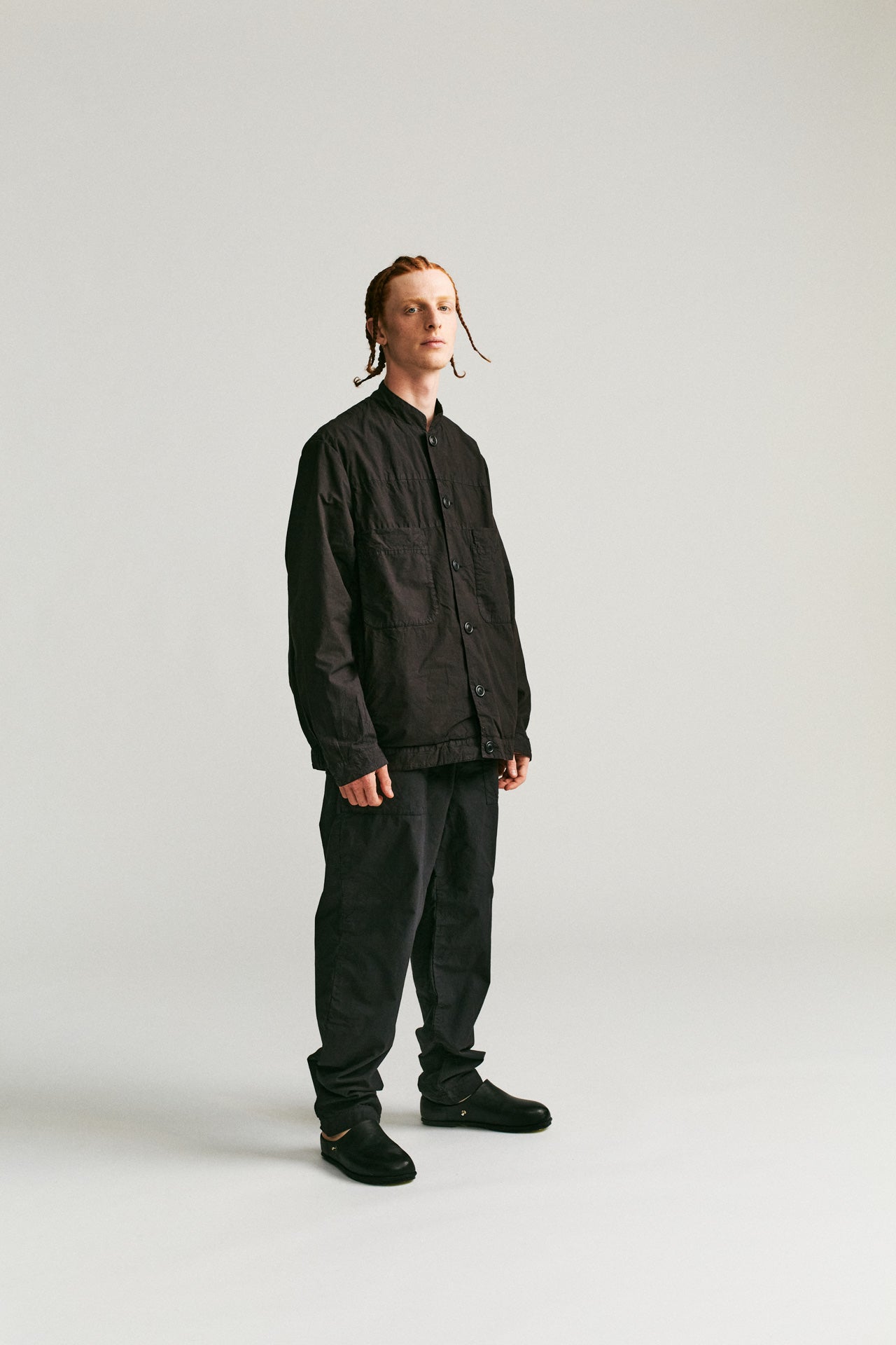 DOUBLE DYED LEFEBVRE JACKET - HCOT - ONYX