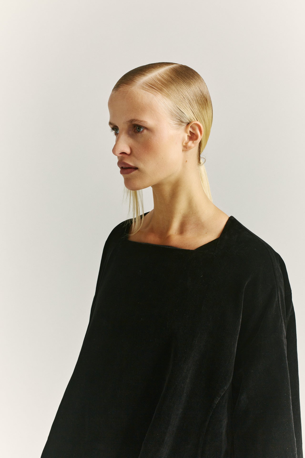 WOW LS DRES - LINVEL - BLACK