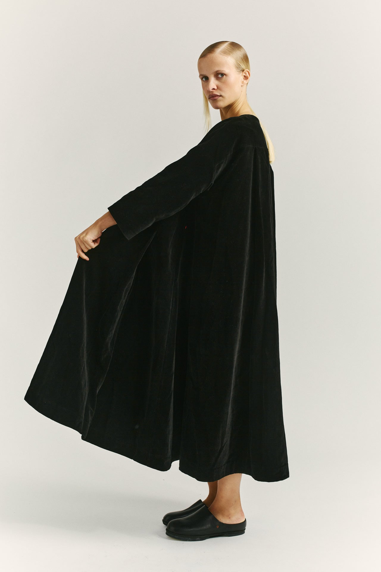 WOW LS DRES - LINVEL - BLACK