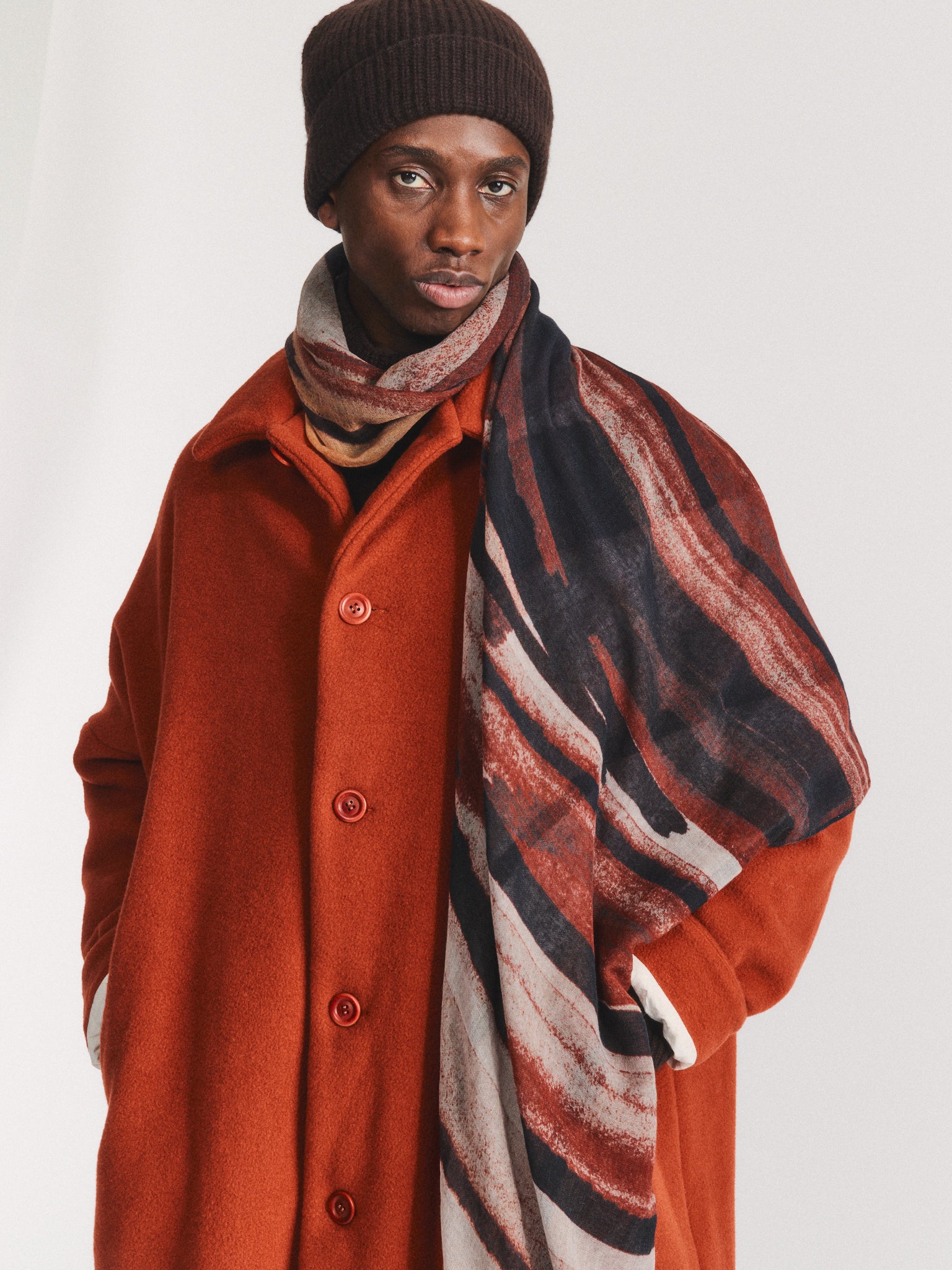 SQUARE SCARF - CASHSILK - PRINT 2
