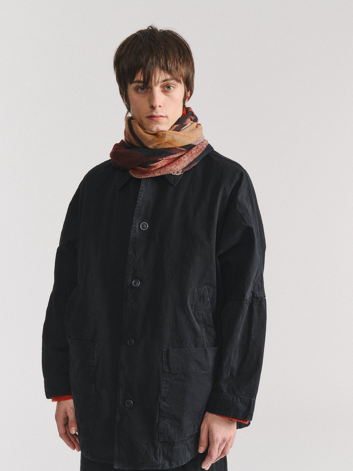 SQUARE SCARF - WOOLCASH - PRINT 1