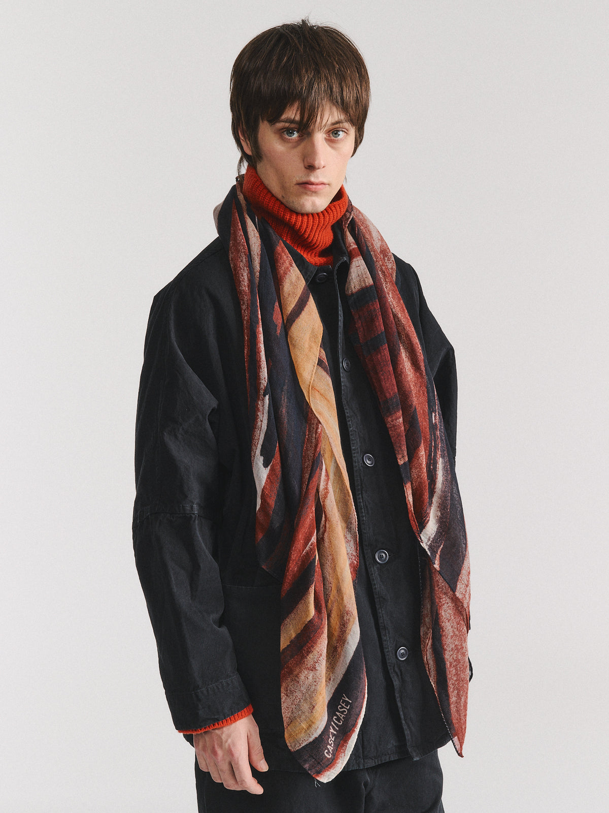 SQUARE SCARF - WOOLCASH - PRINT 1