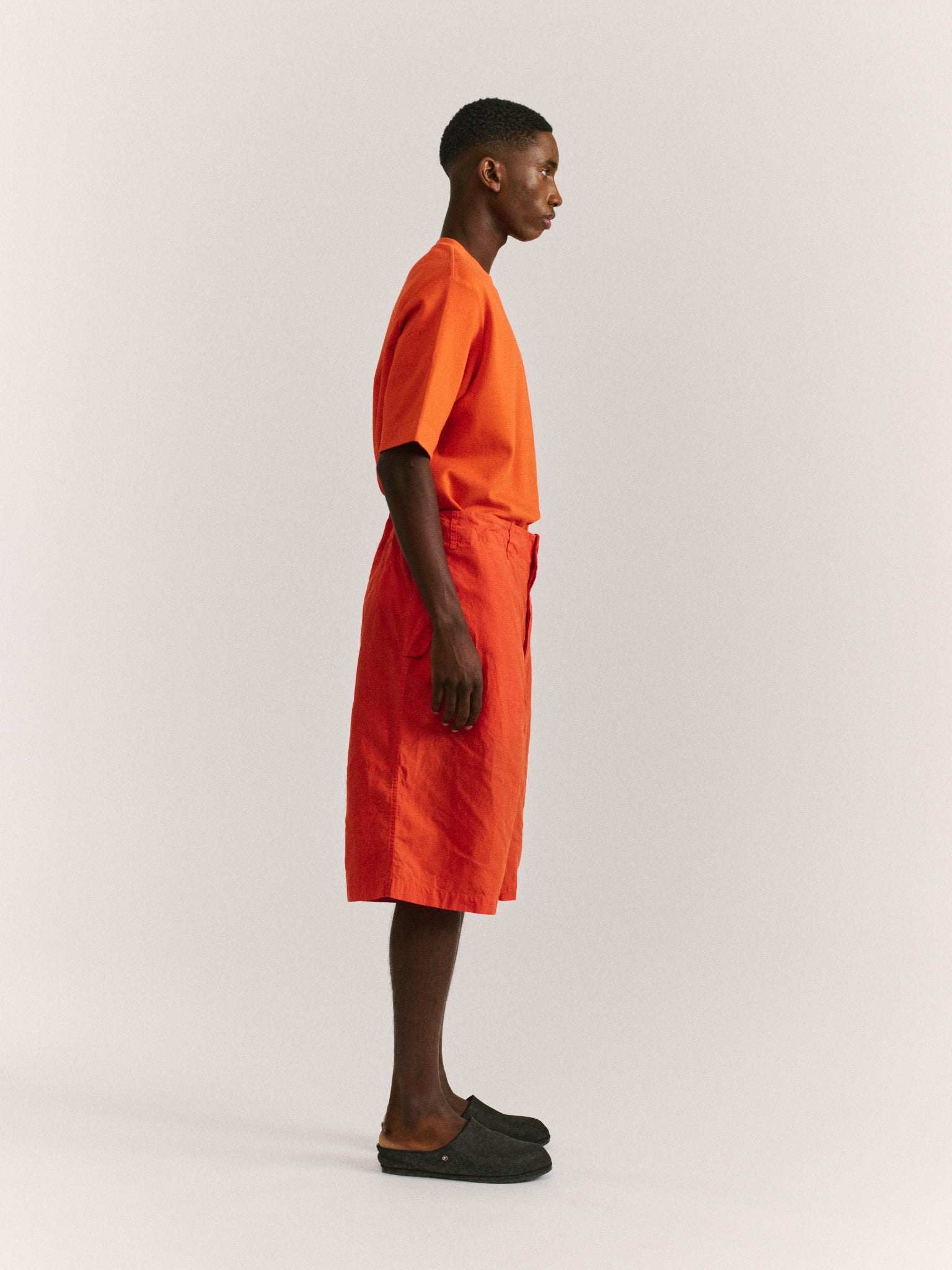 MAMO SHORT SIMPLE VERSION - L WAX - ORANGE