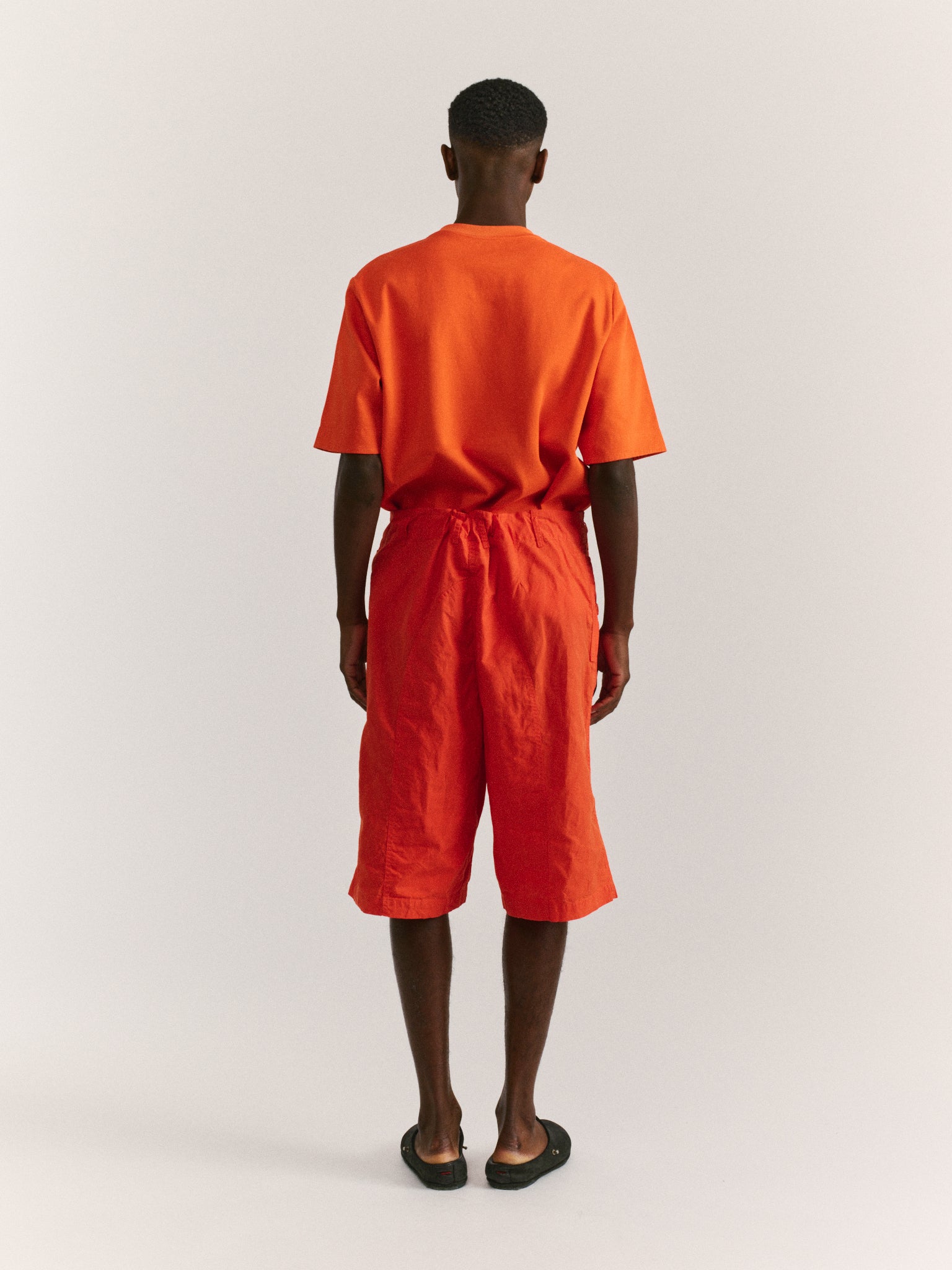 MAMO SHORT SIMPLE VERSION - L WAX - ORANGE