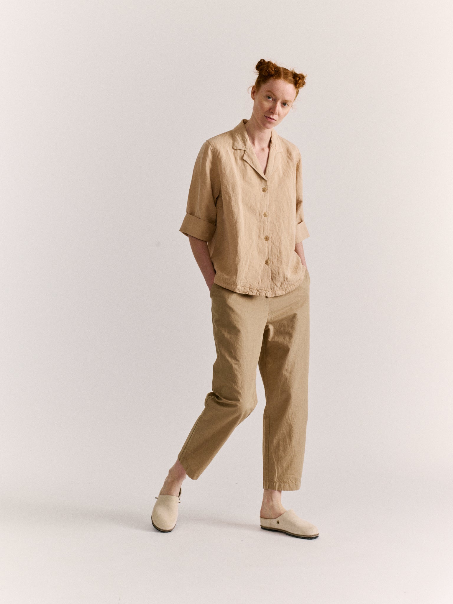 OFFICINE SHIRT - TUAREG - LATTE