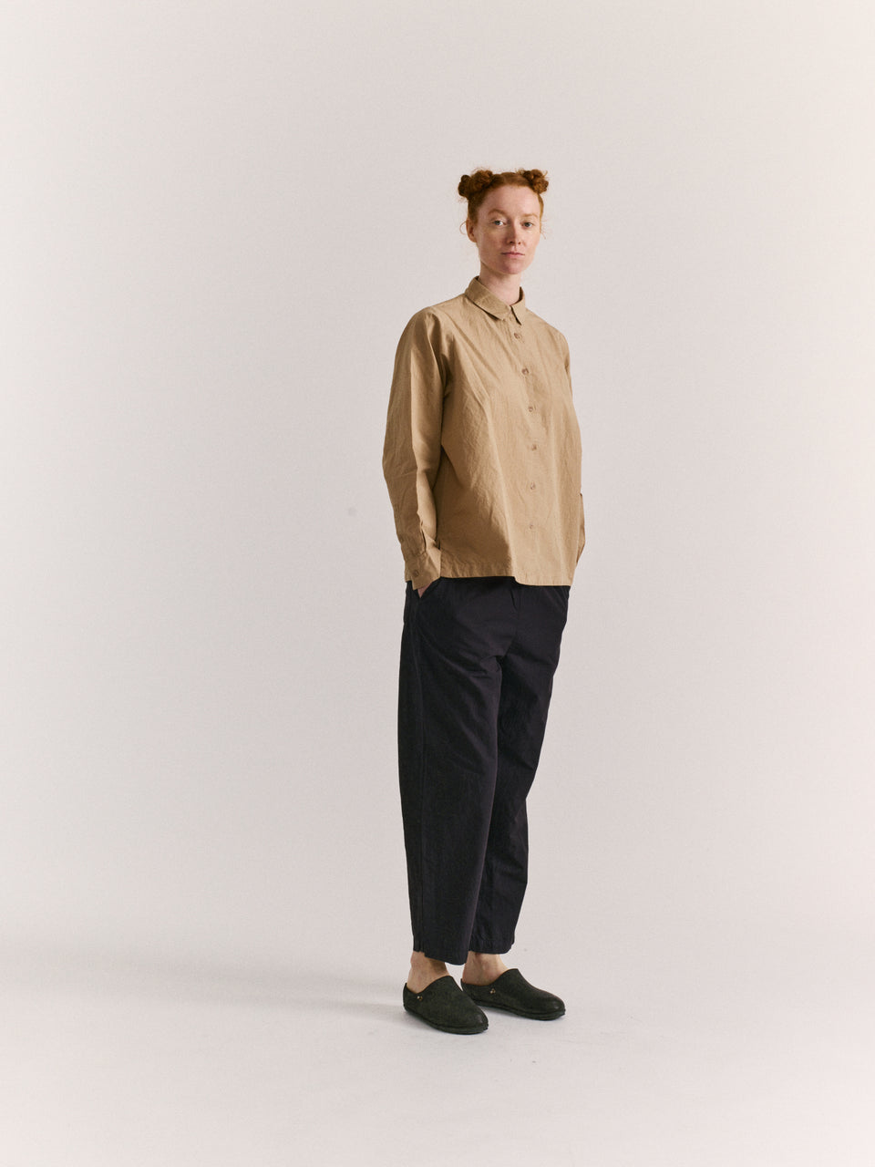 FABI ITALIEN PANT - LIN COT - NIGHT