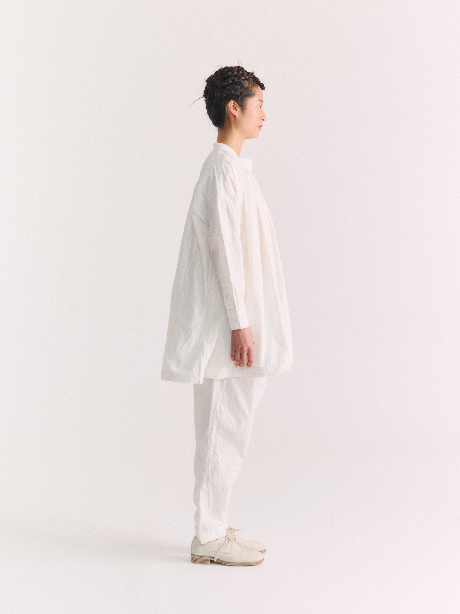 CHRYSANTHEME SHIRT - PAPER - WHITE