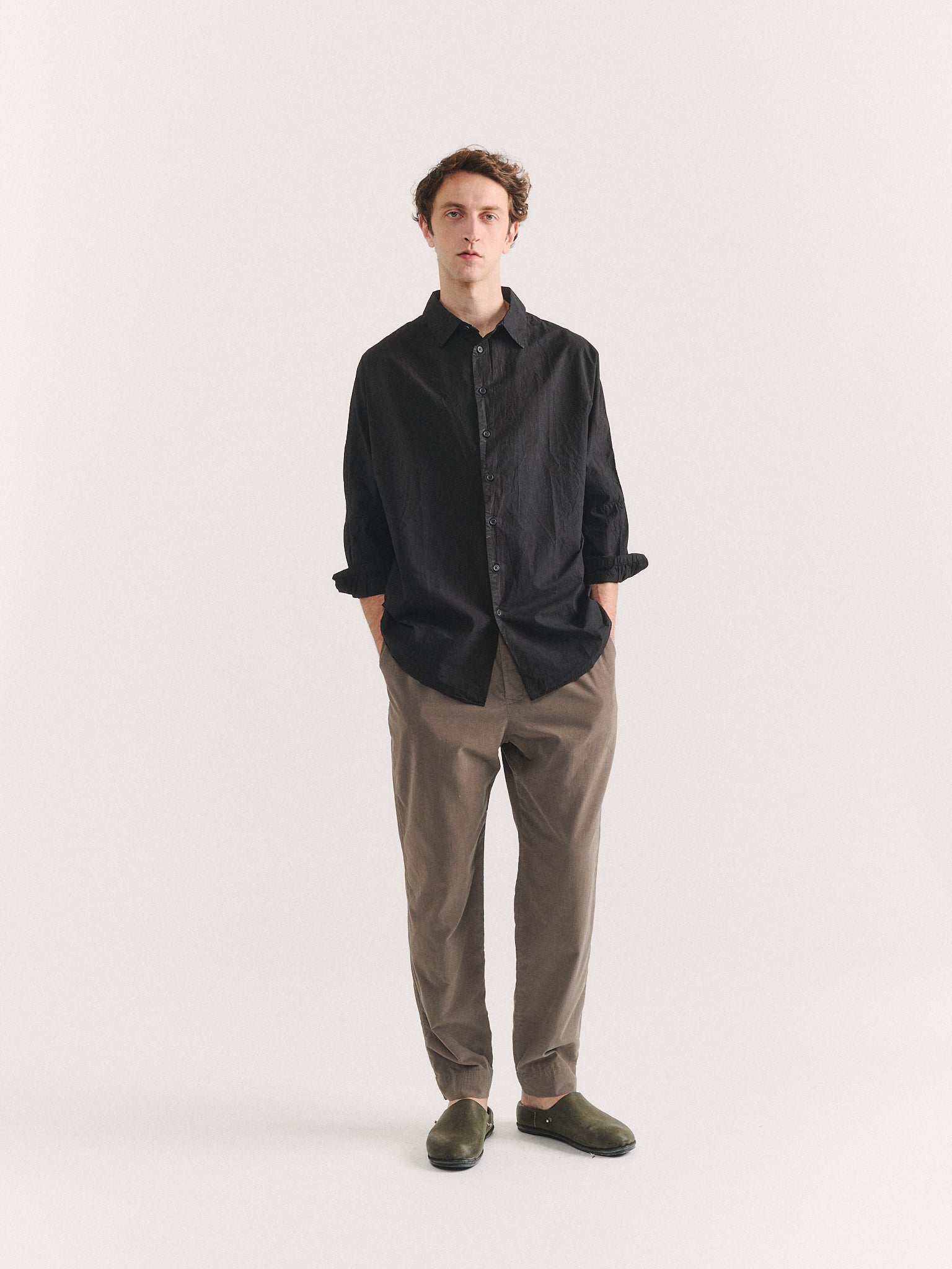 WAGA MANCHES LONGUES - PAPIER - NOIR