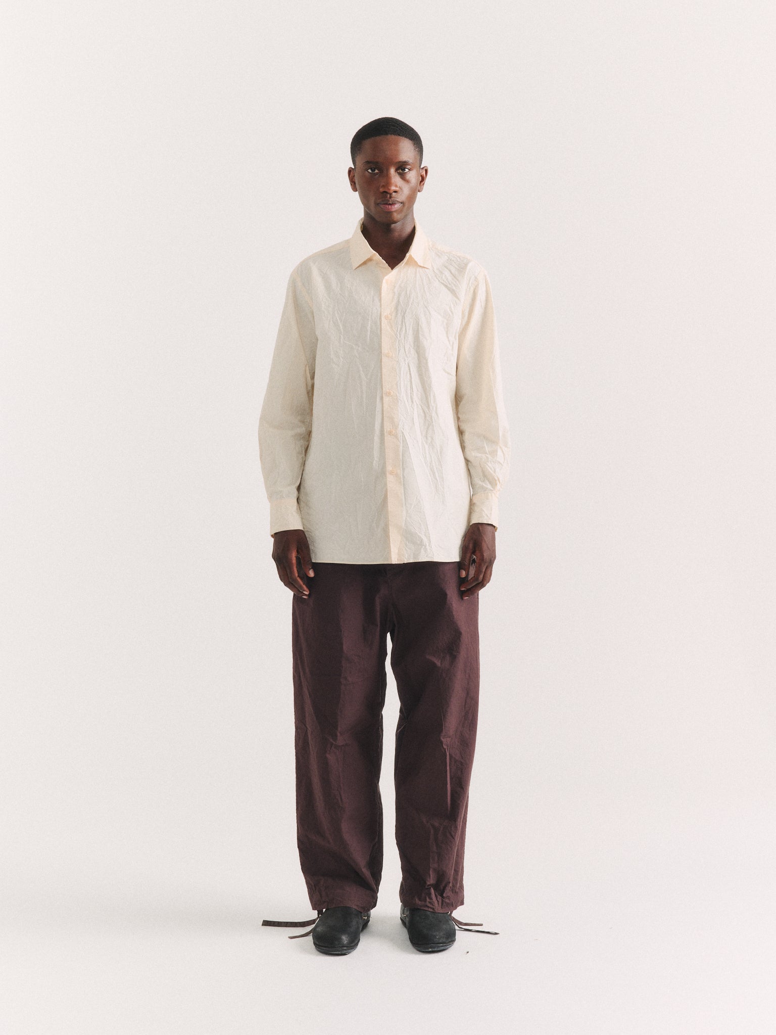 BIG RACCOURCIE SHIRT - H COT - NATURAL