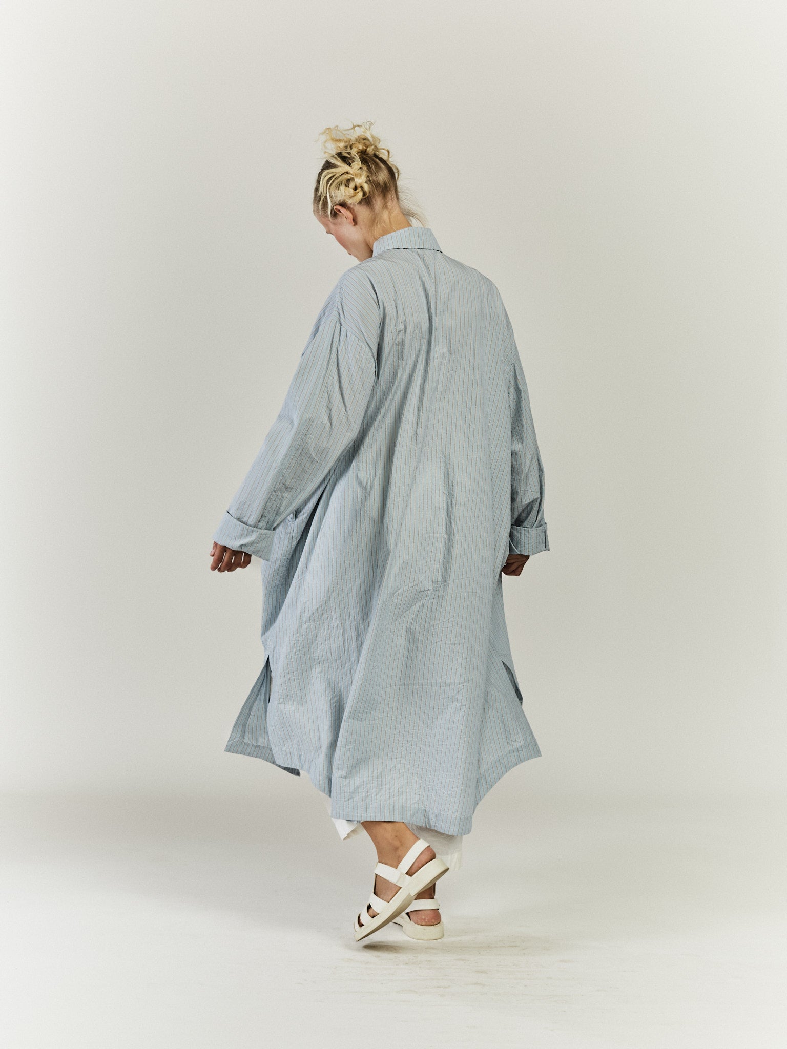 TIPPY DRESS - LIGHT PAPER - STRIPES