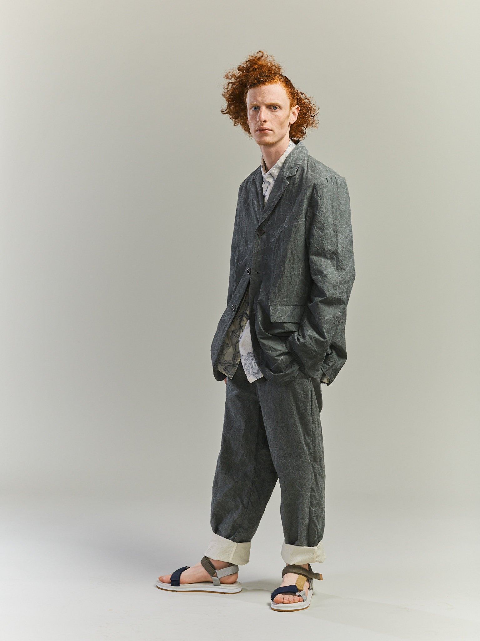 J JACKET - PIGGY - KHAKI