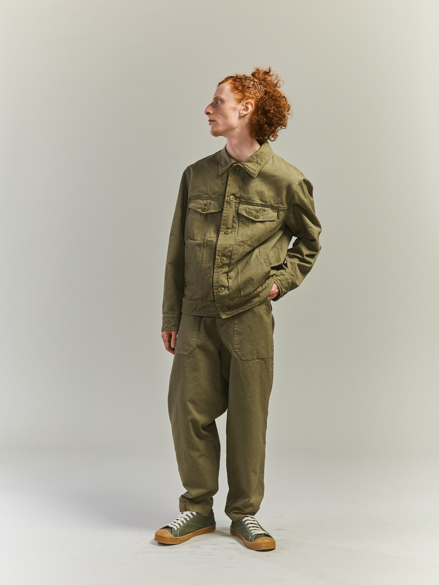 CARGO PANT - DENSE TWILL - OLIVE