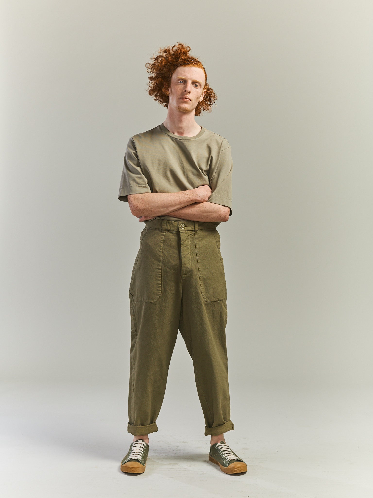 CARGO PANT - DENSE TWILL - OLIVE