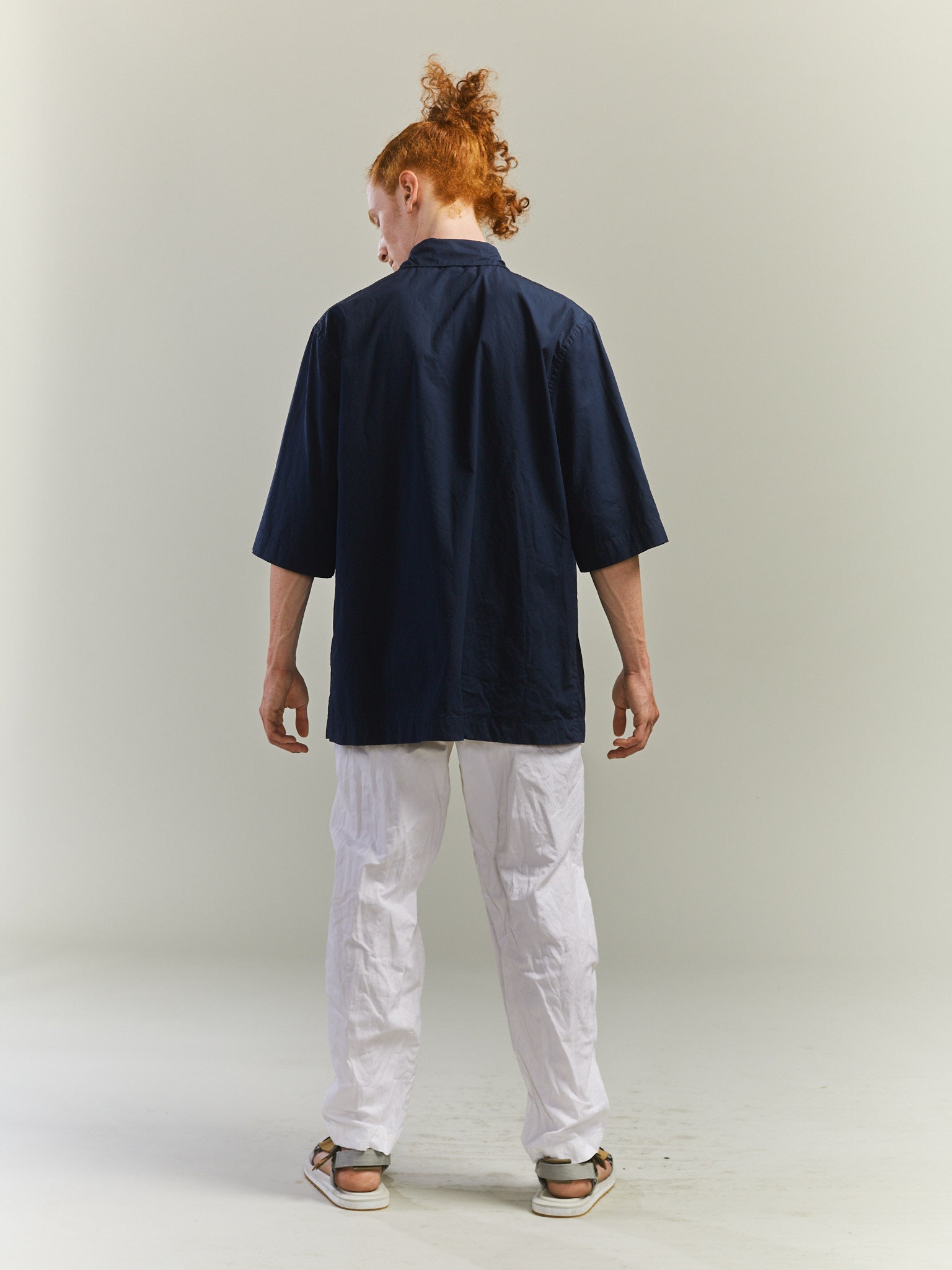 STEVEN SHIRT - COT - NAVY