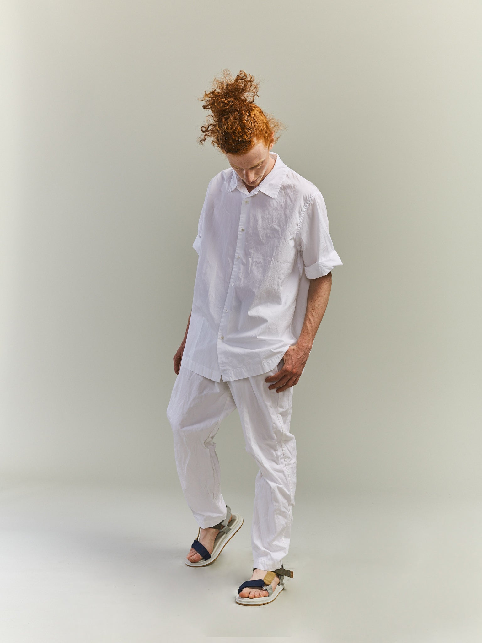 STEVEN SHIRT - COT - OFF WHITE