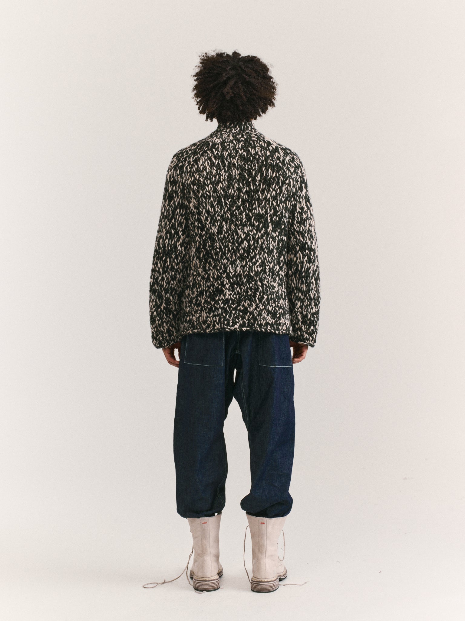 CARDIGAN - WOALP - BLACK